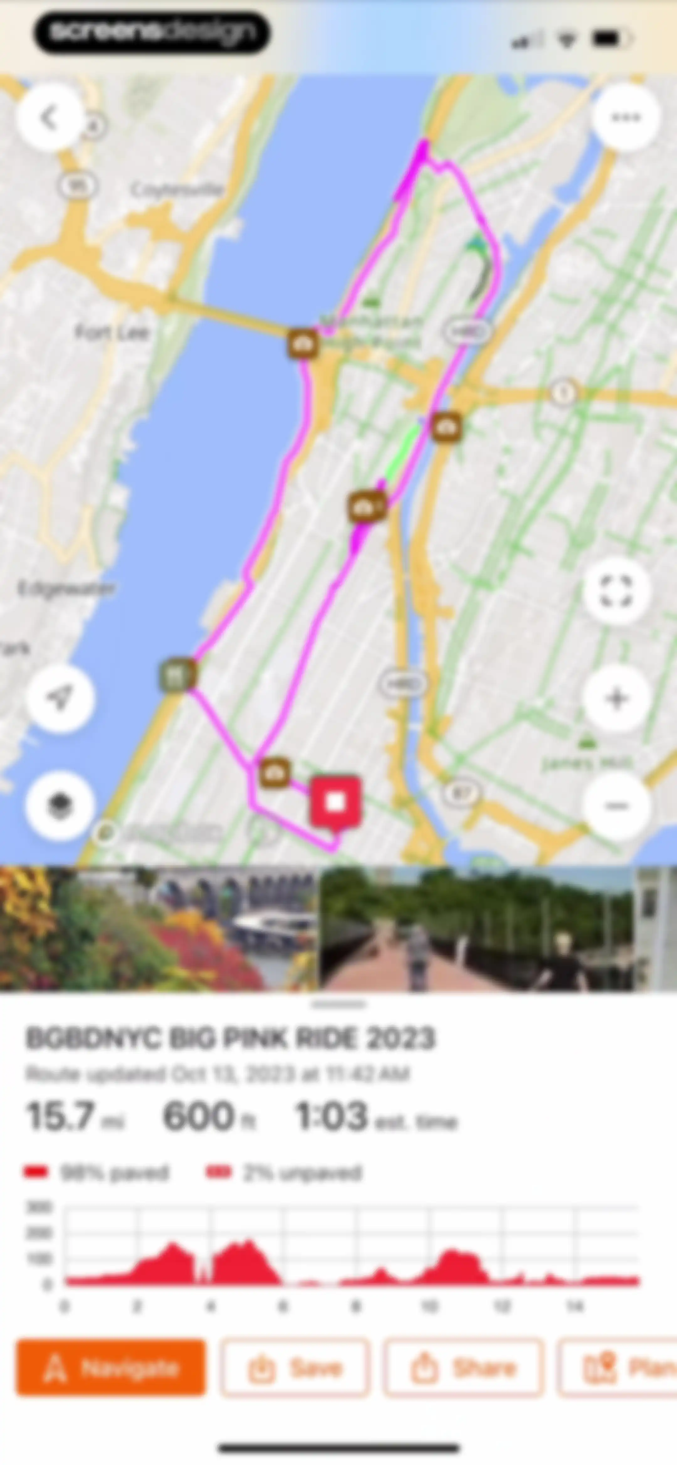 Ride with GPS: Bike Navigation screen 77