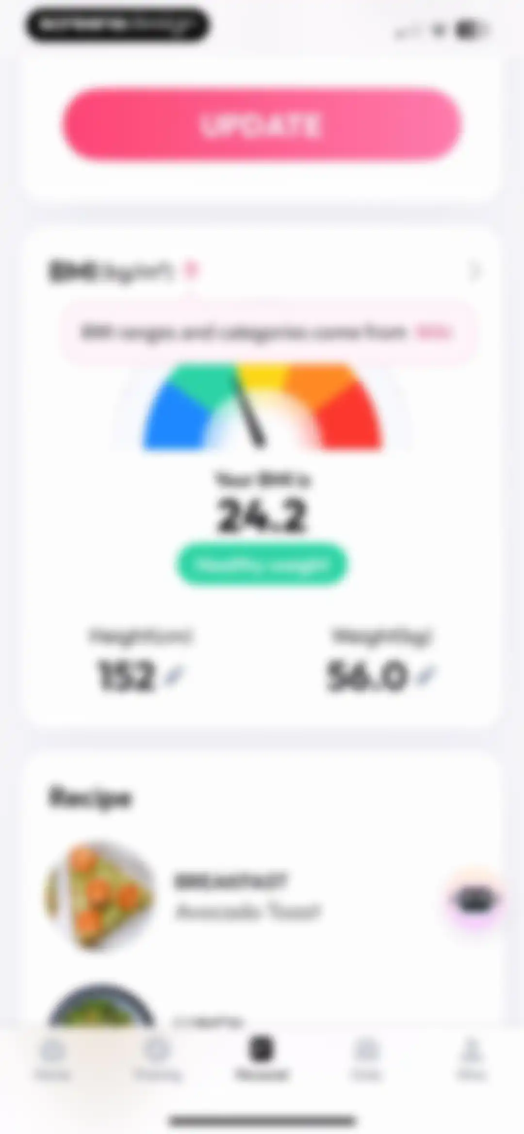 Workout for Women: Fit at Home screen 153