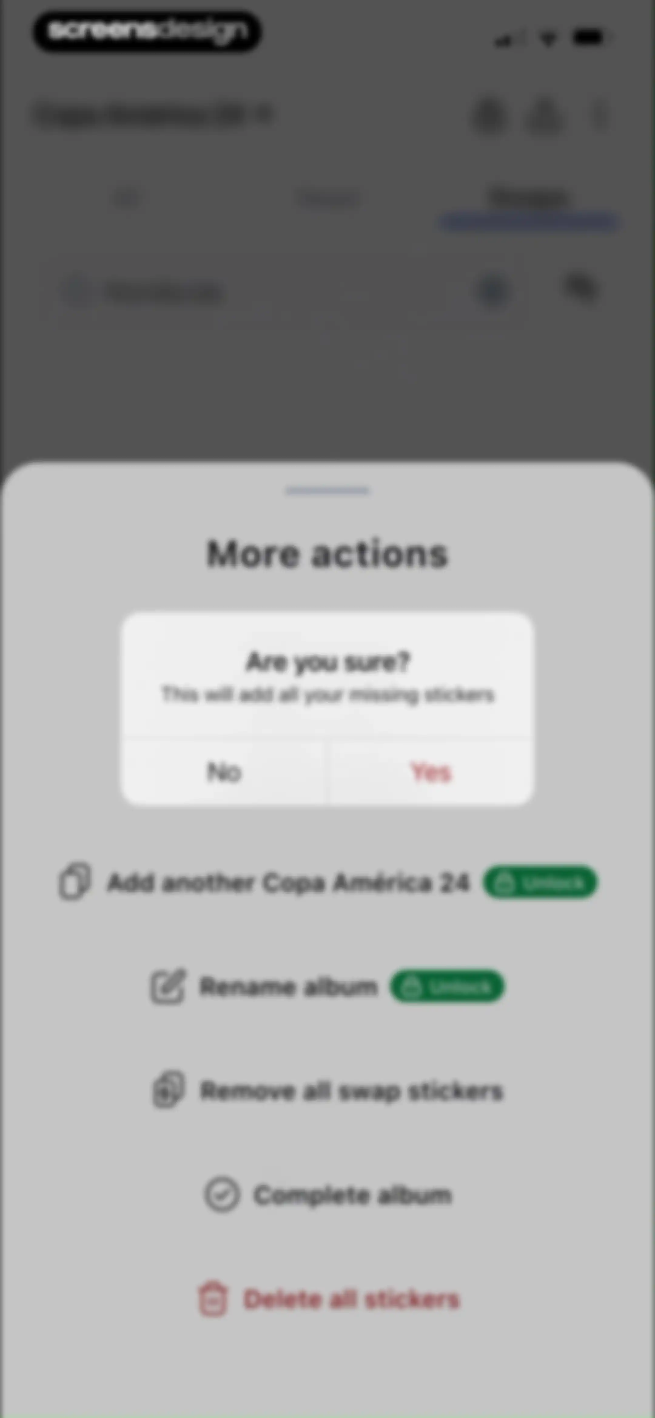 Figuritas: Sticker Collector screen 22