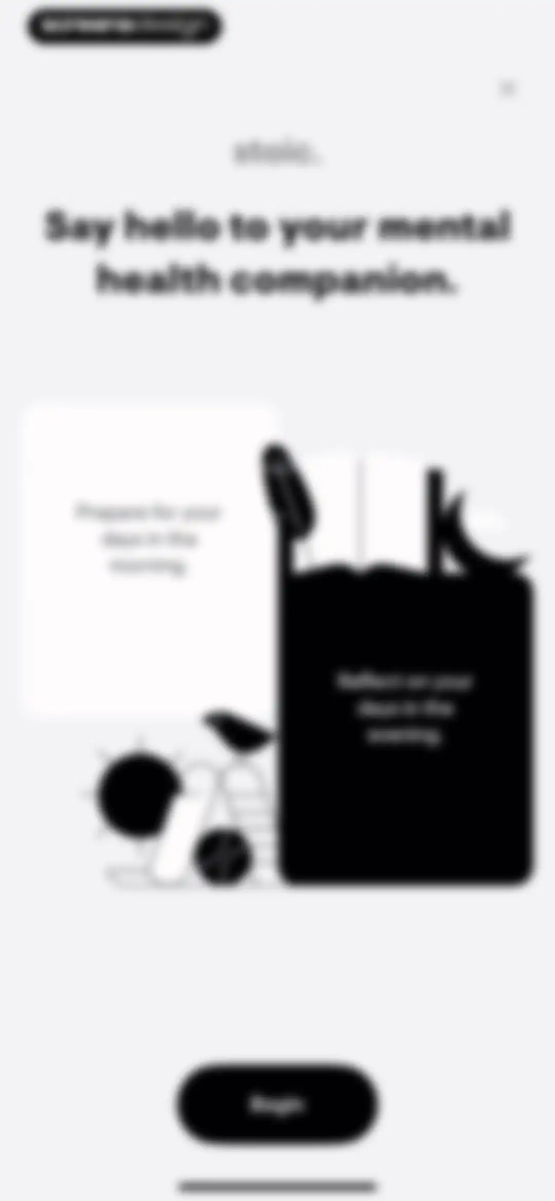 stoic. mental health journal screen 1