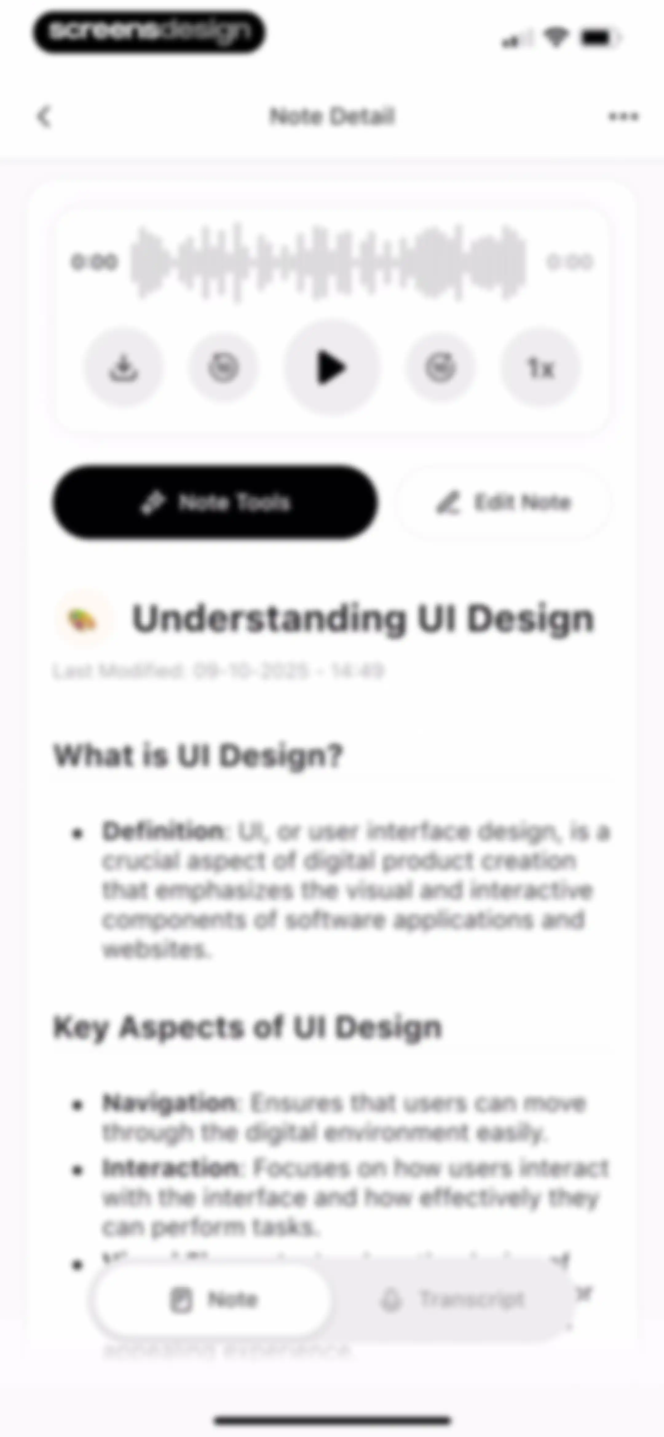 Note AI: Smart Note Taker screen 29