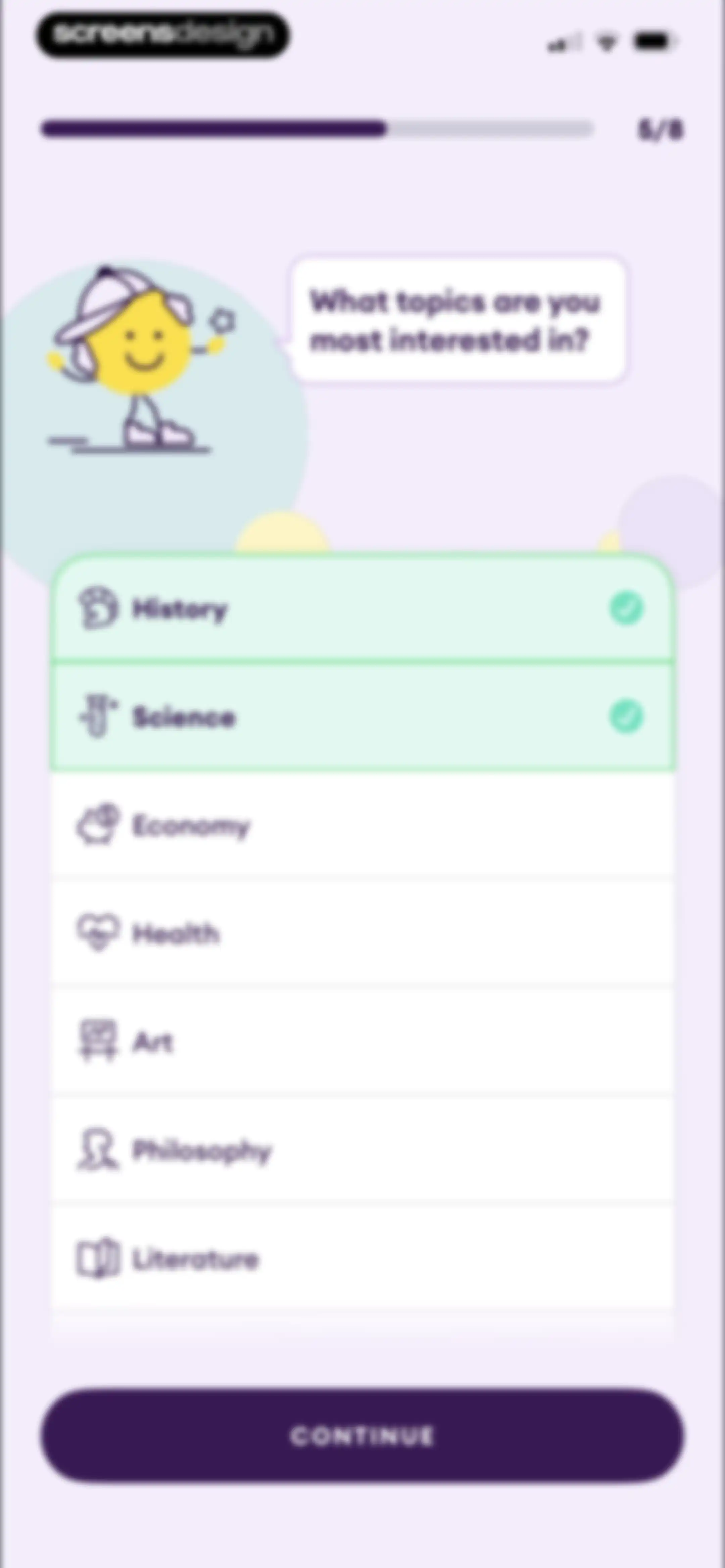 Yuno - General knowledge screen 19