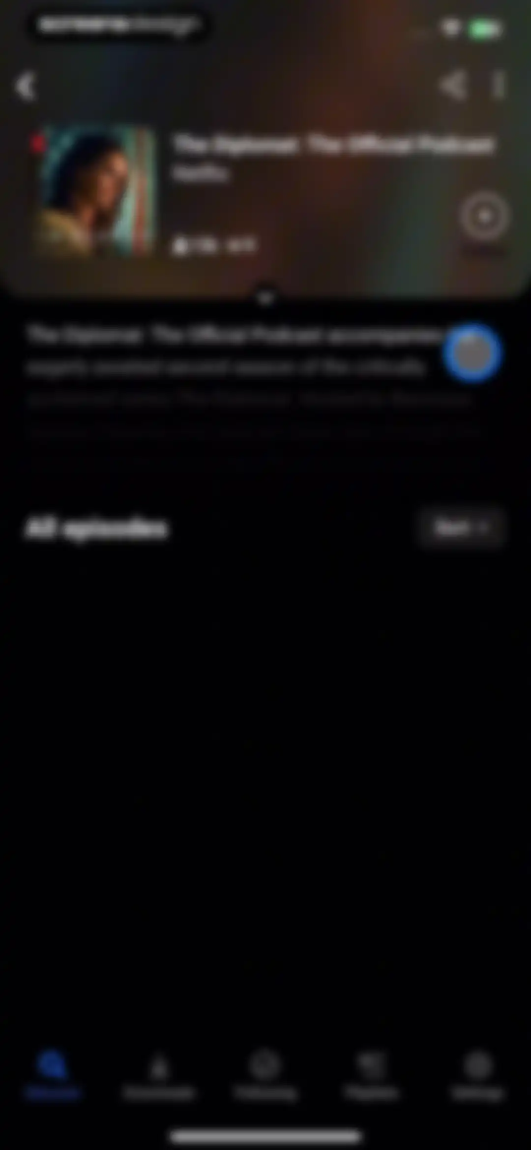 Breaker—The social podcast app screen 42