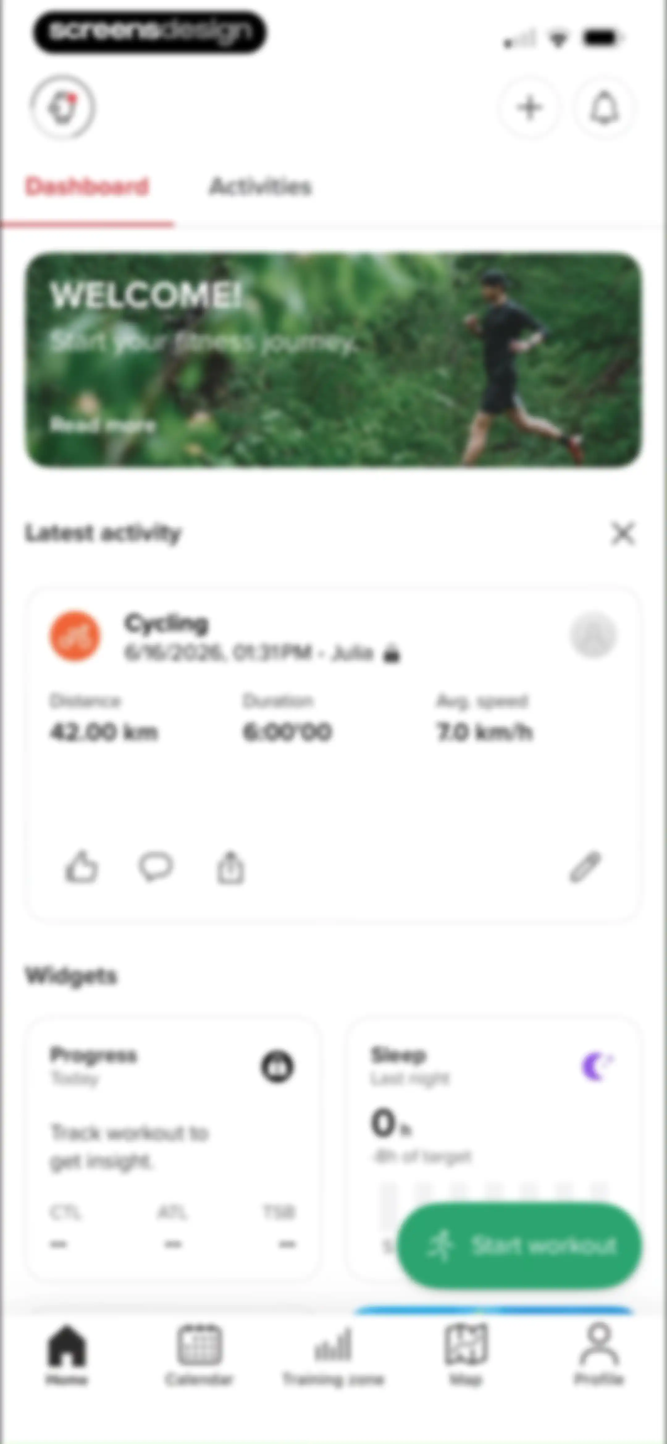 Sports Tracker: Run Bike Hike screen 26