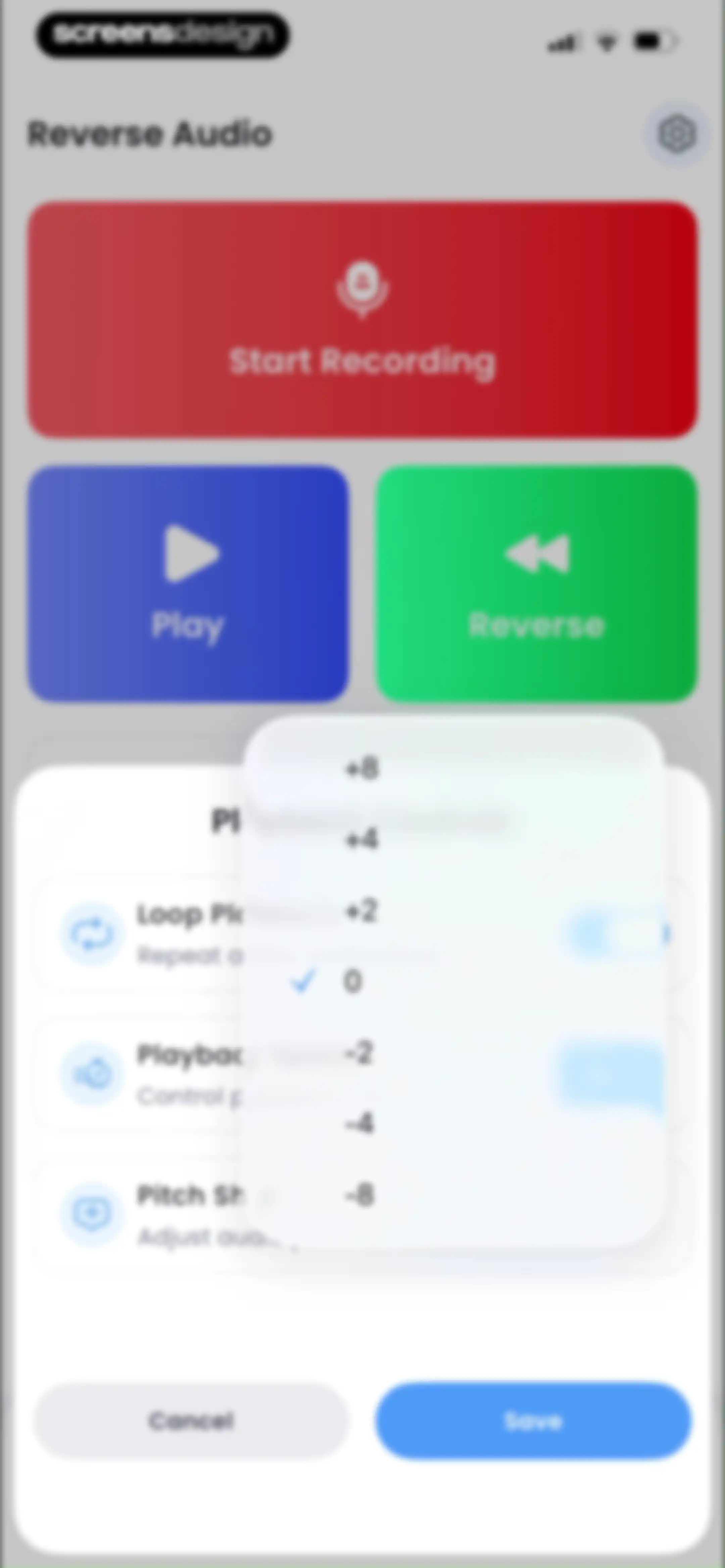 Reverse Audio: Sing Challenge screen 21