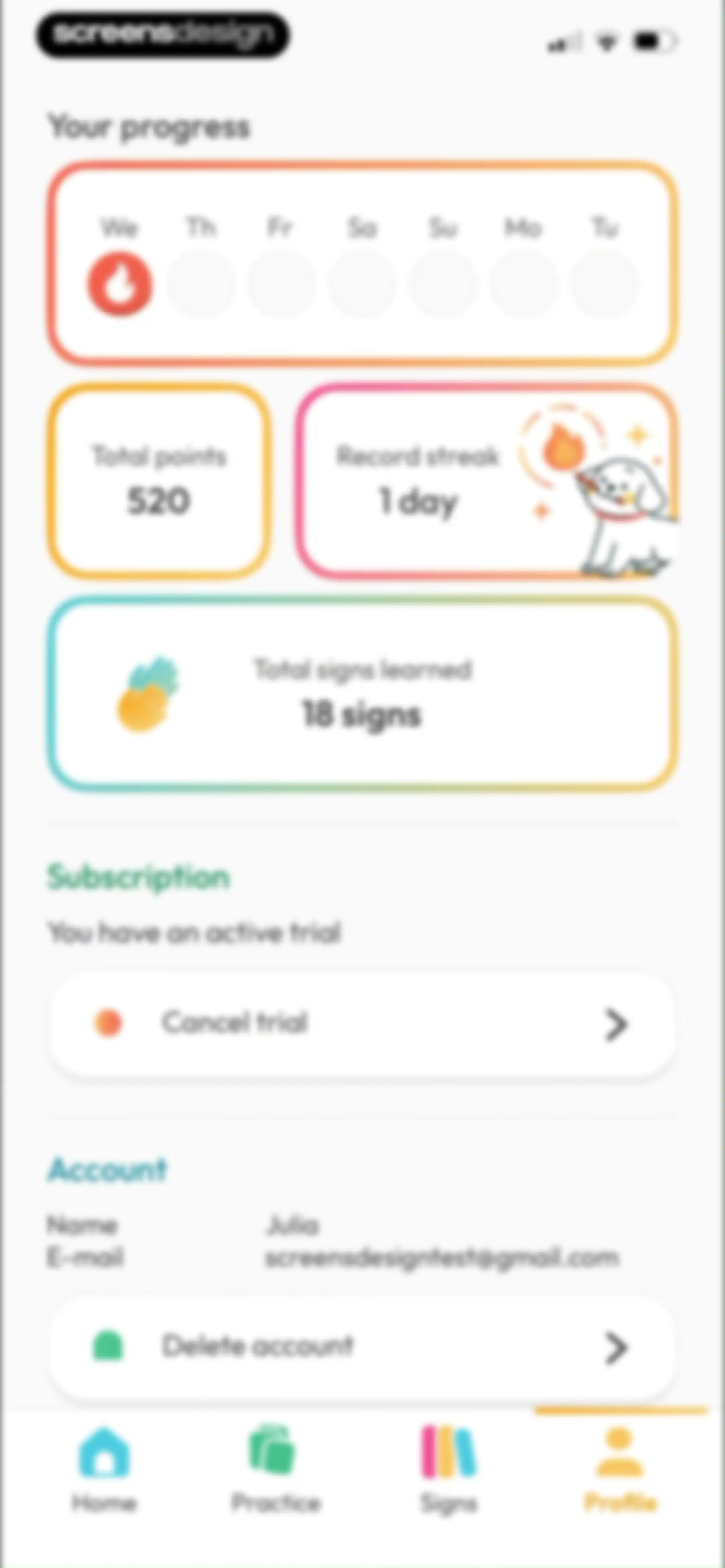 ASL Bloom - Sign Language screen 88