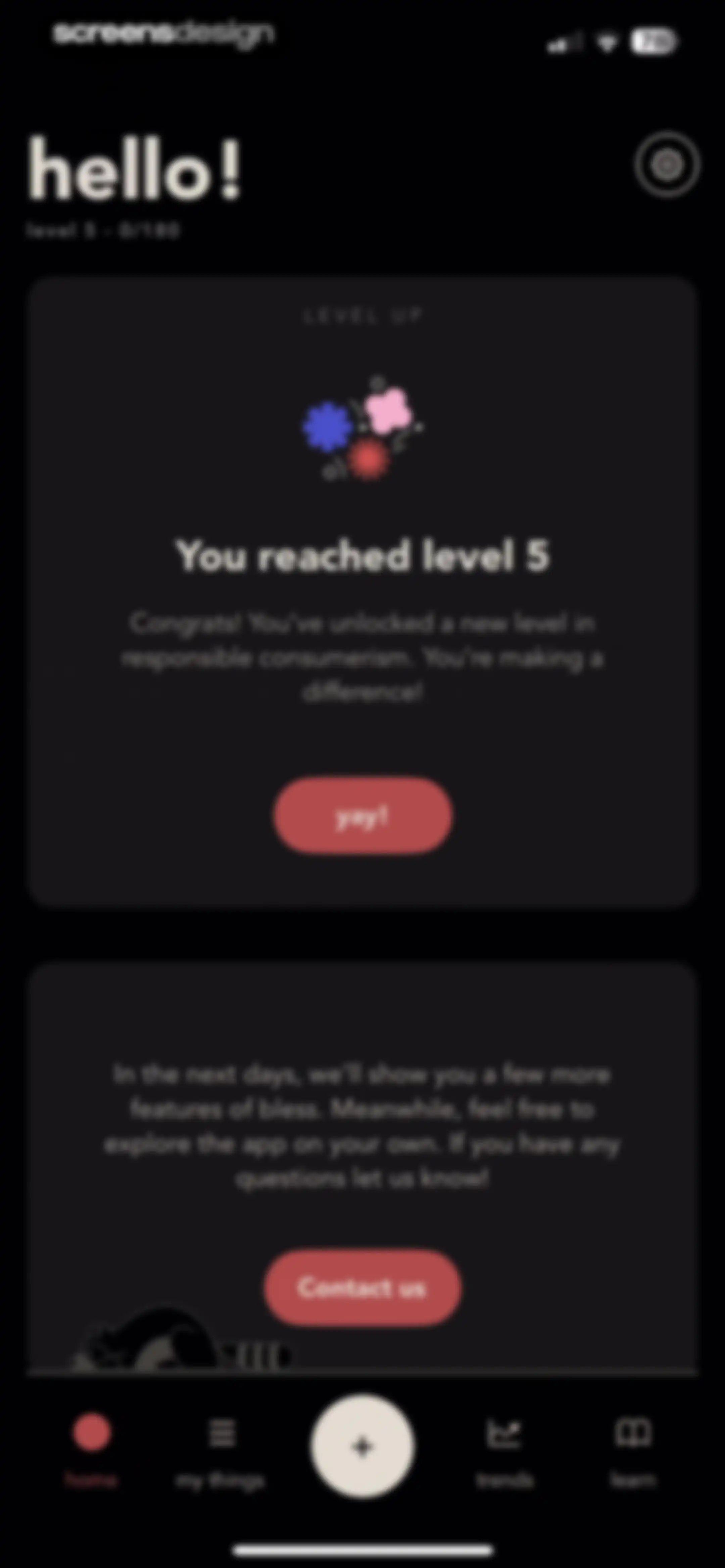 bless. minimal shopping habits screen 110