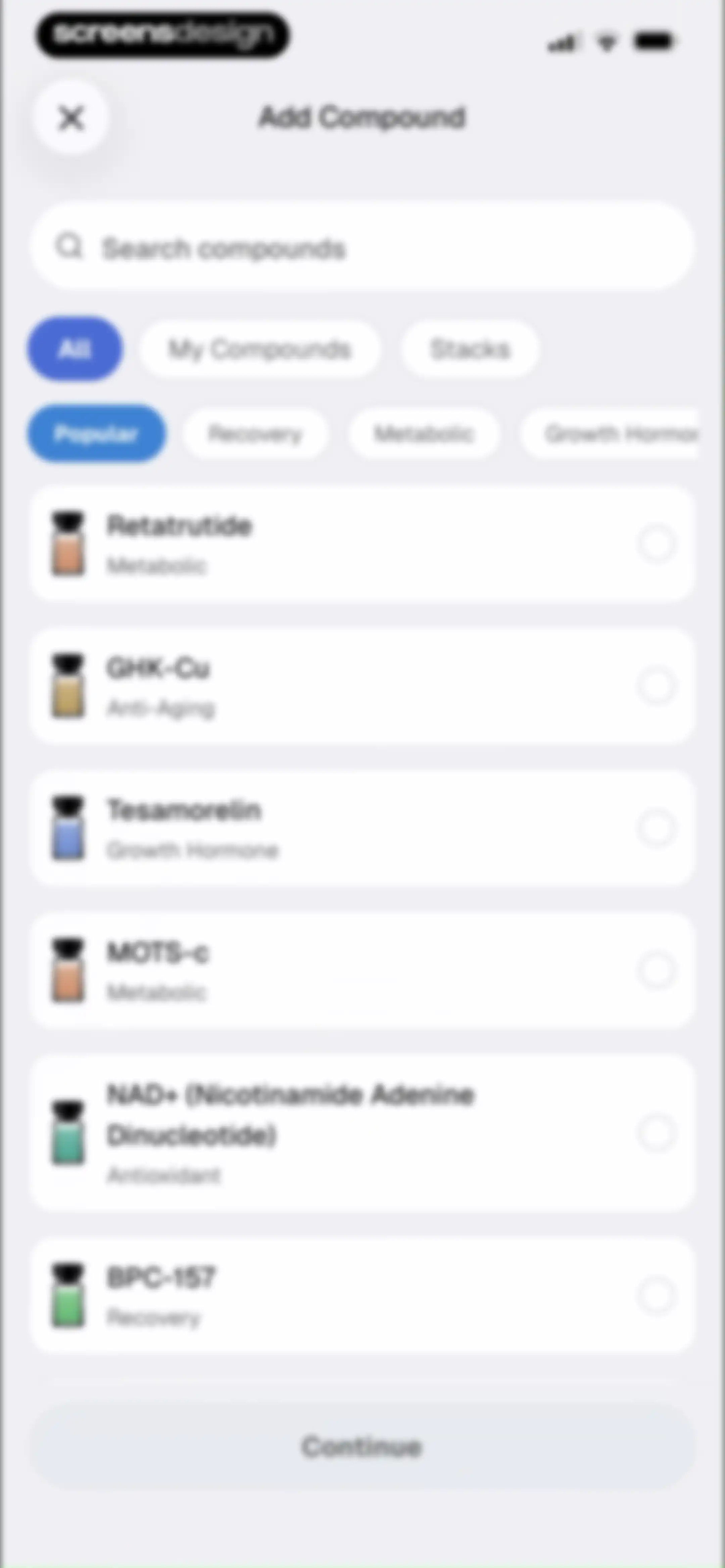 Pep AI: Peptide GLP-1 Tracker screen 125