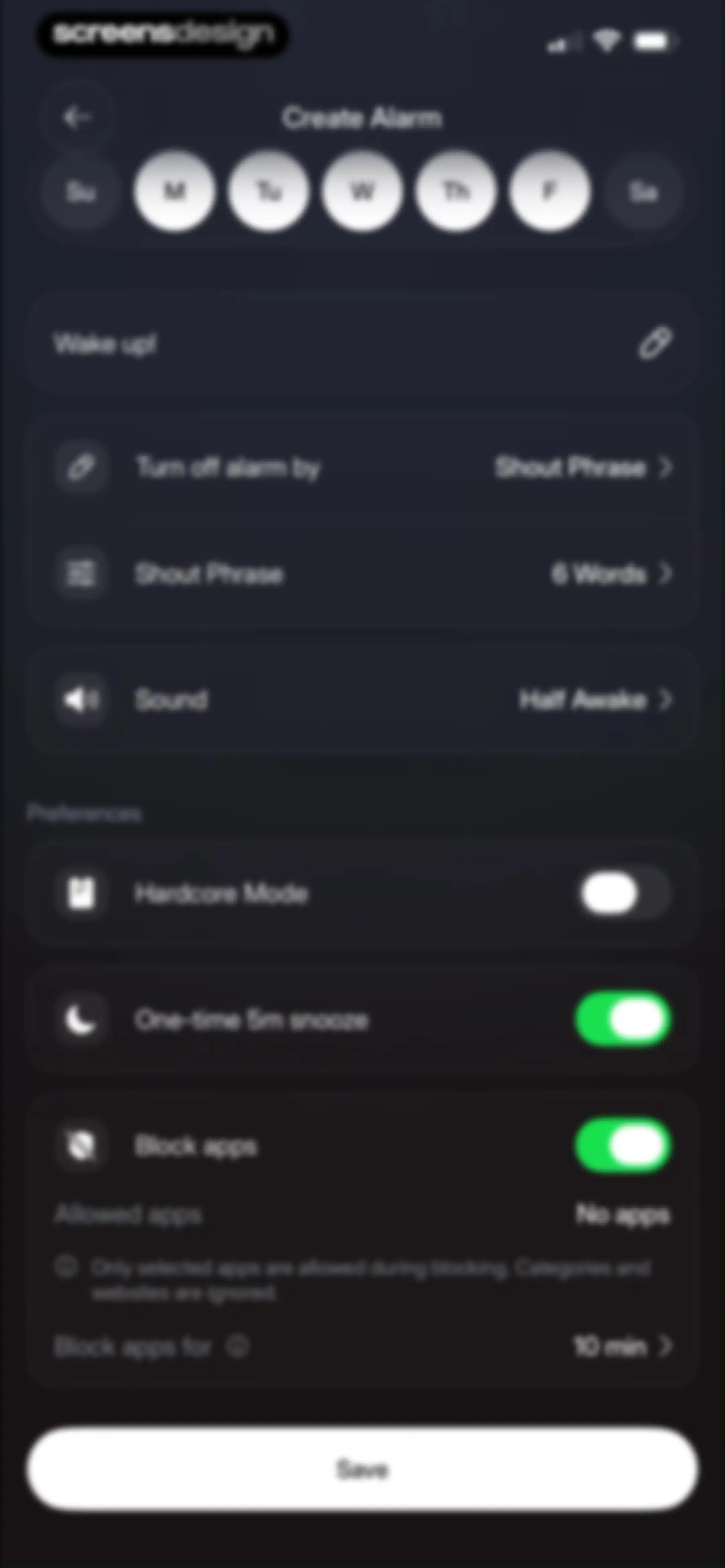 Flow - Wake Up screen 62