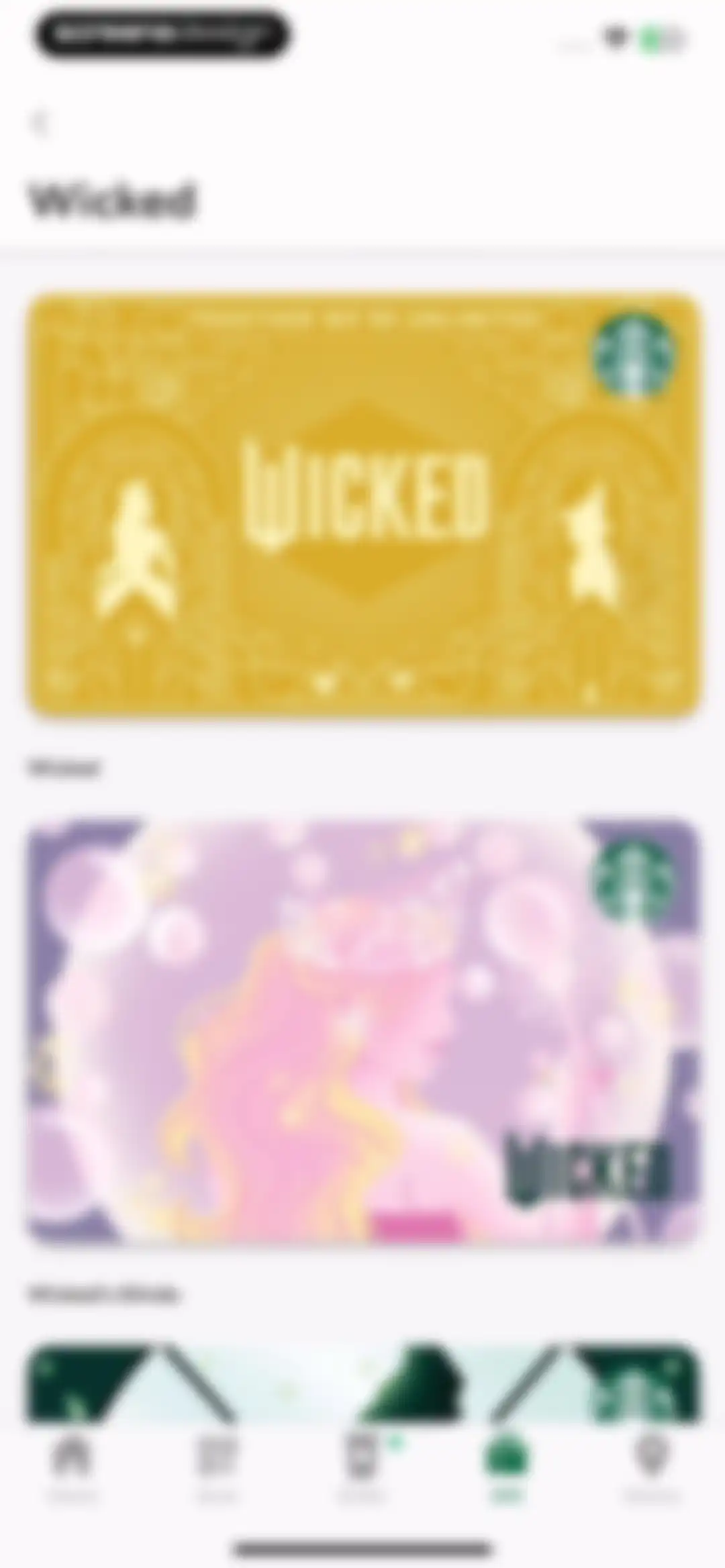 Starbucks screen 62