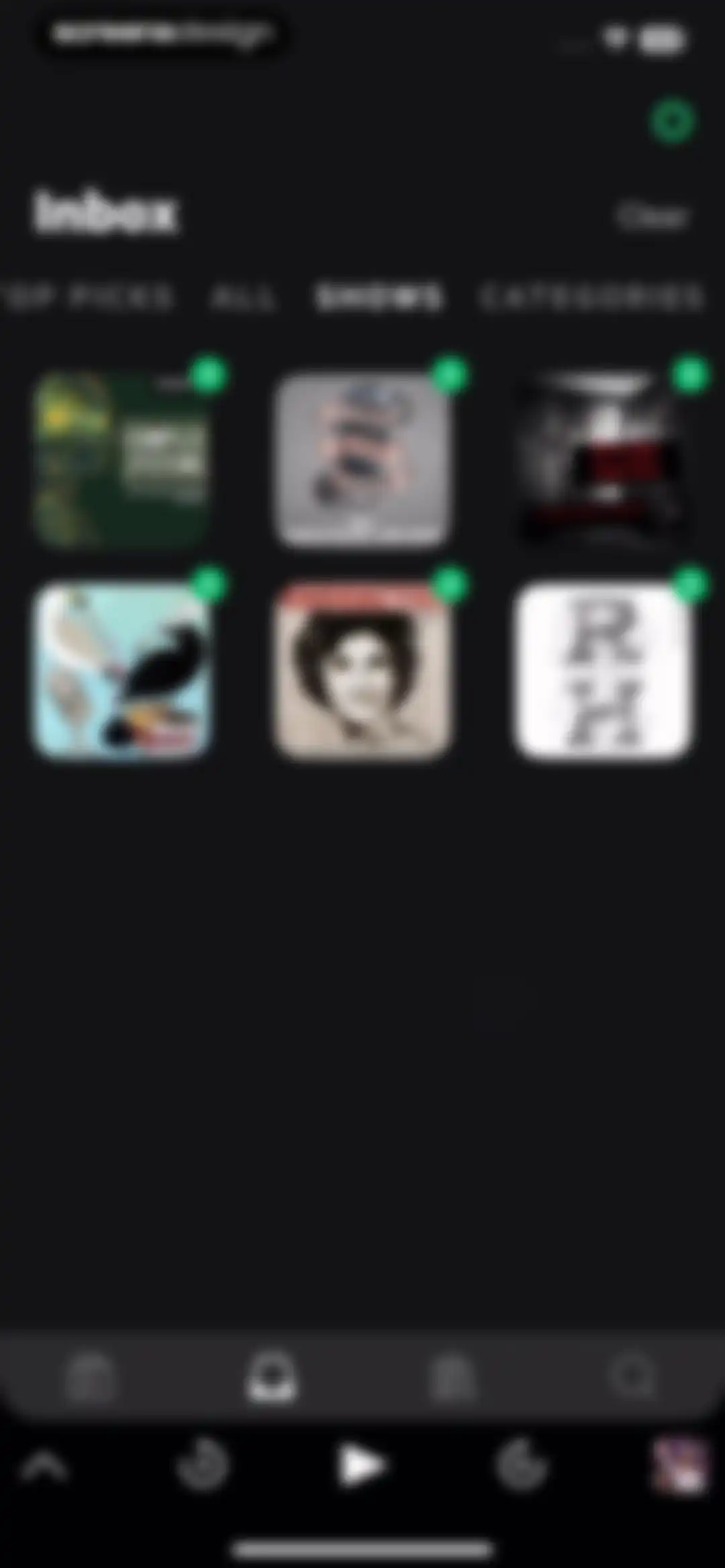 Castro: Podcast App & Player screen 64