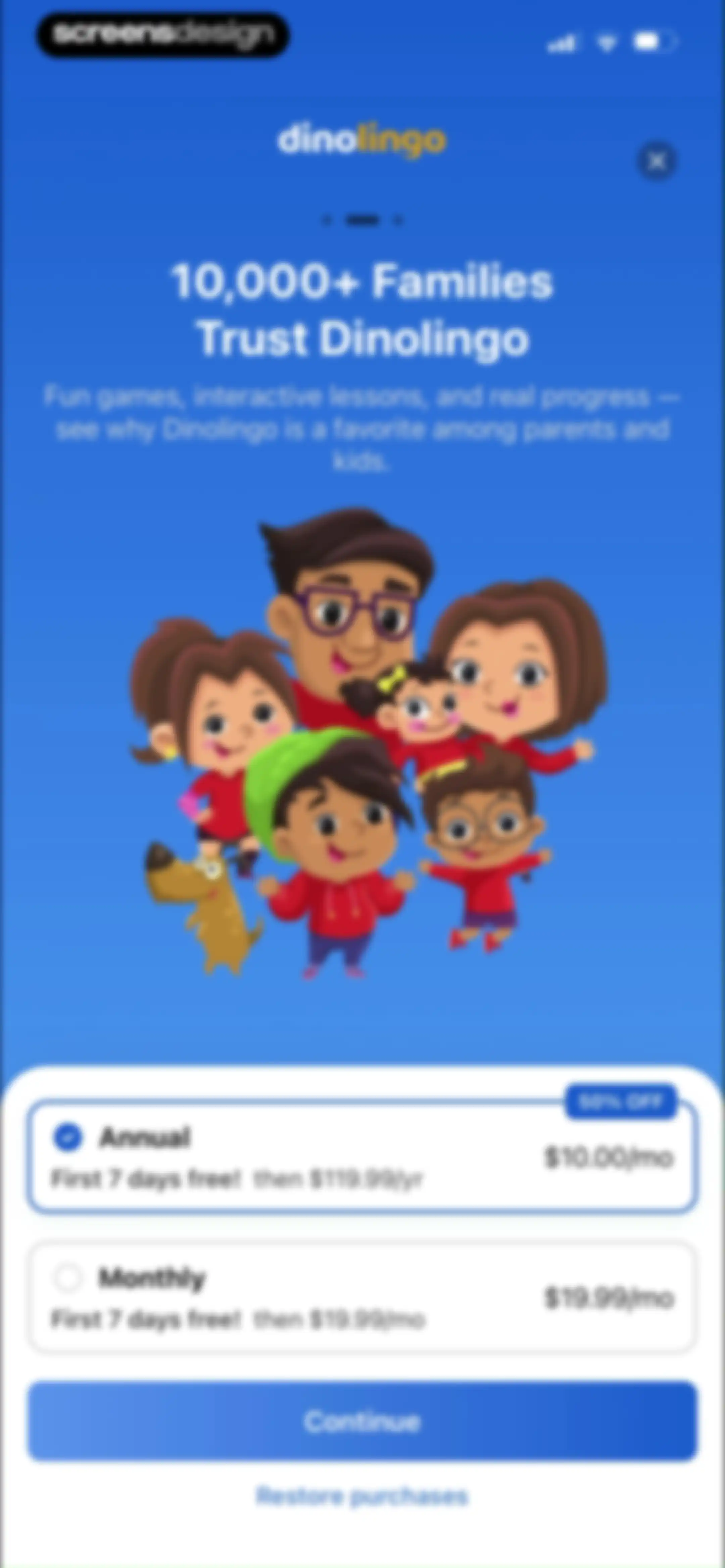 Dinolingo Kids Learn Languages screen 13
