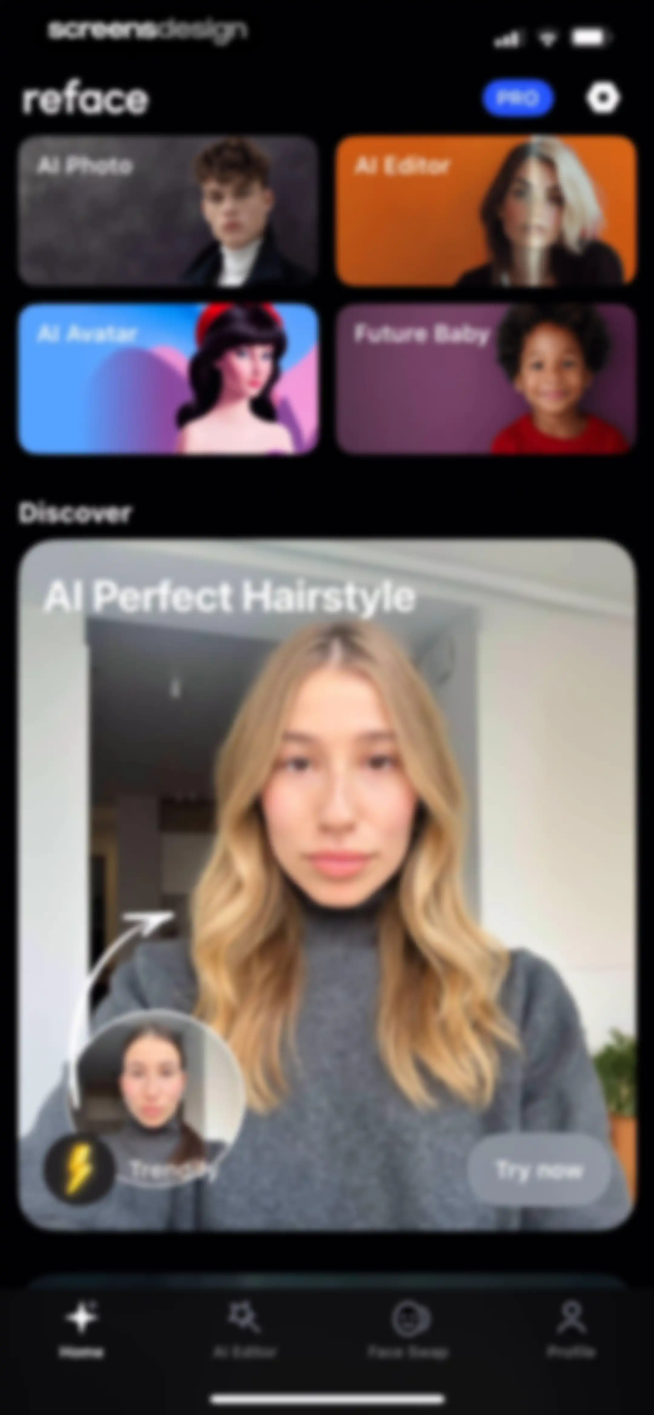 Reface: Face Edit AI Photo App screen 27