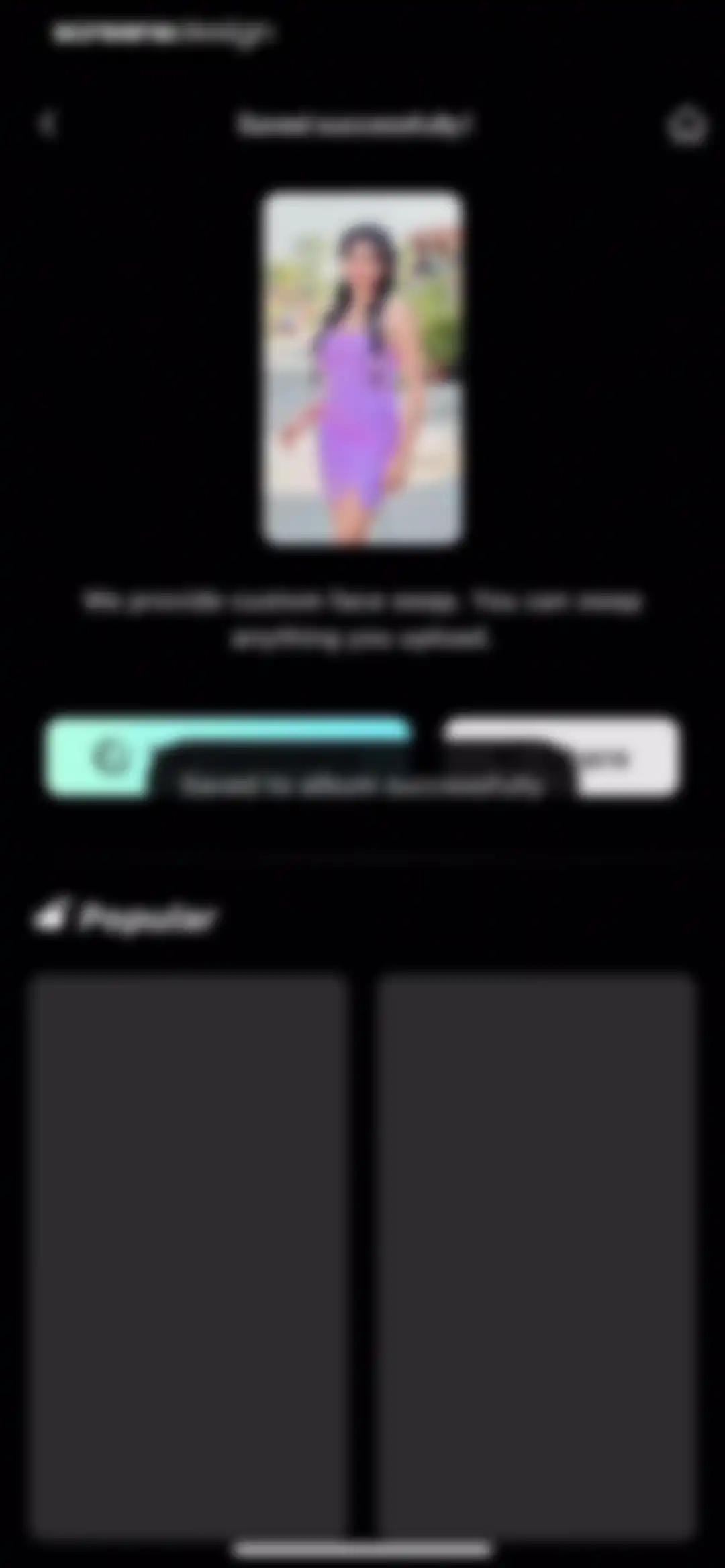 AI Video Generator: FaceHub screen 25