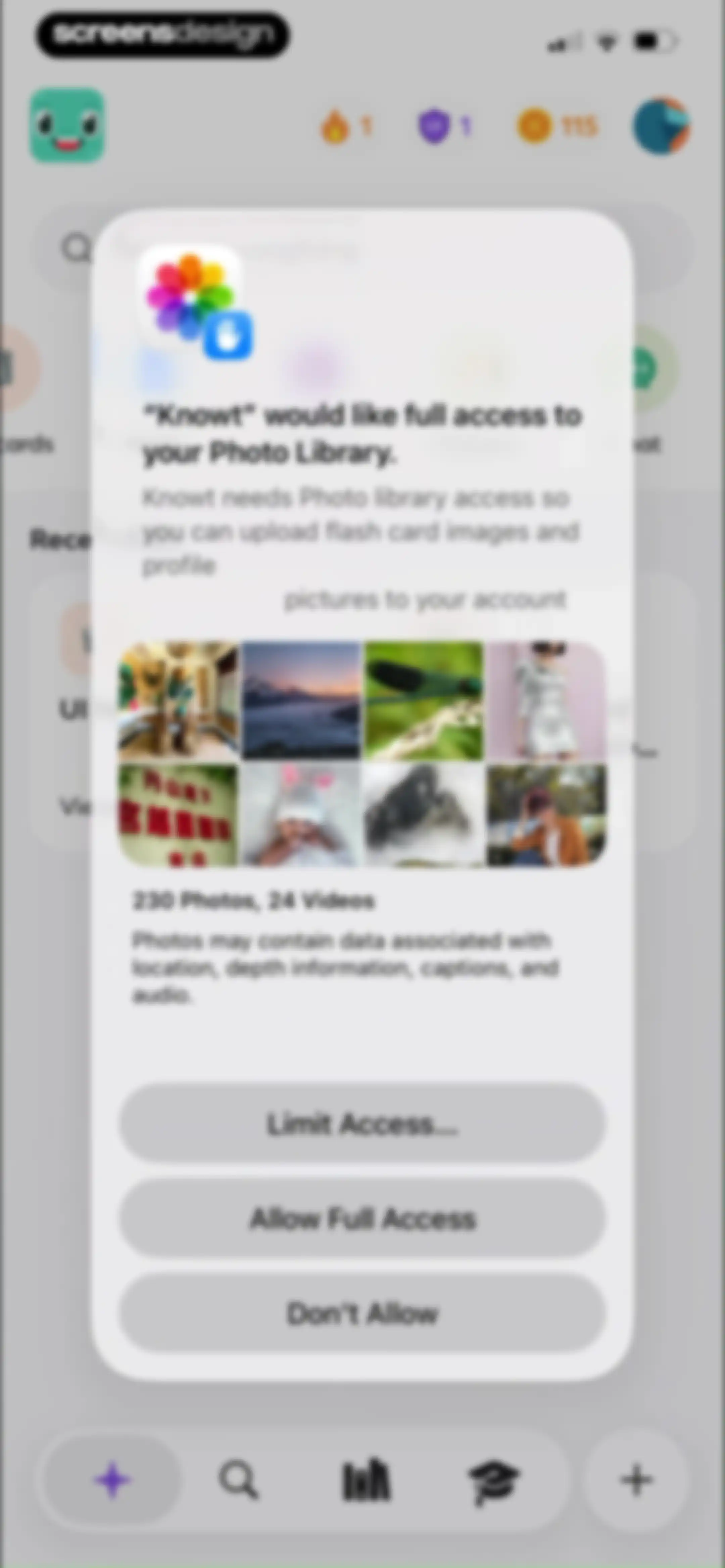 Knowt: AI Flashcards & Notes screen 106