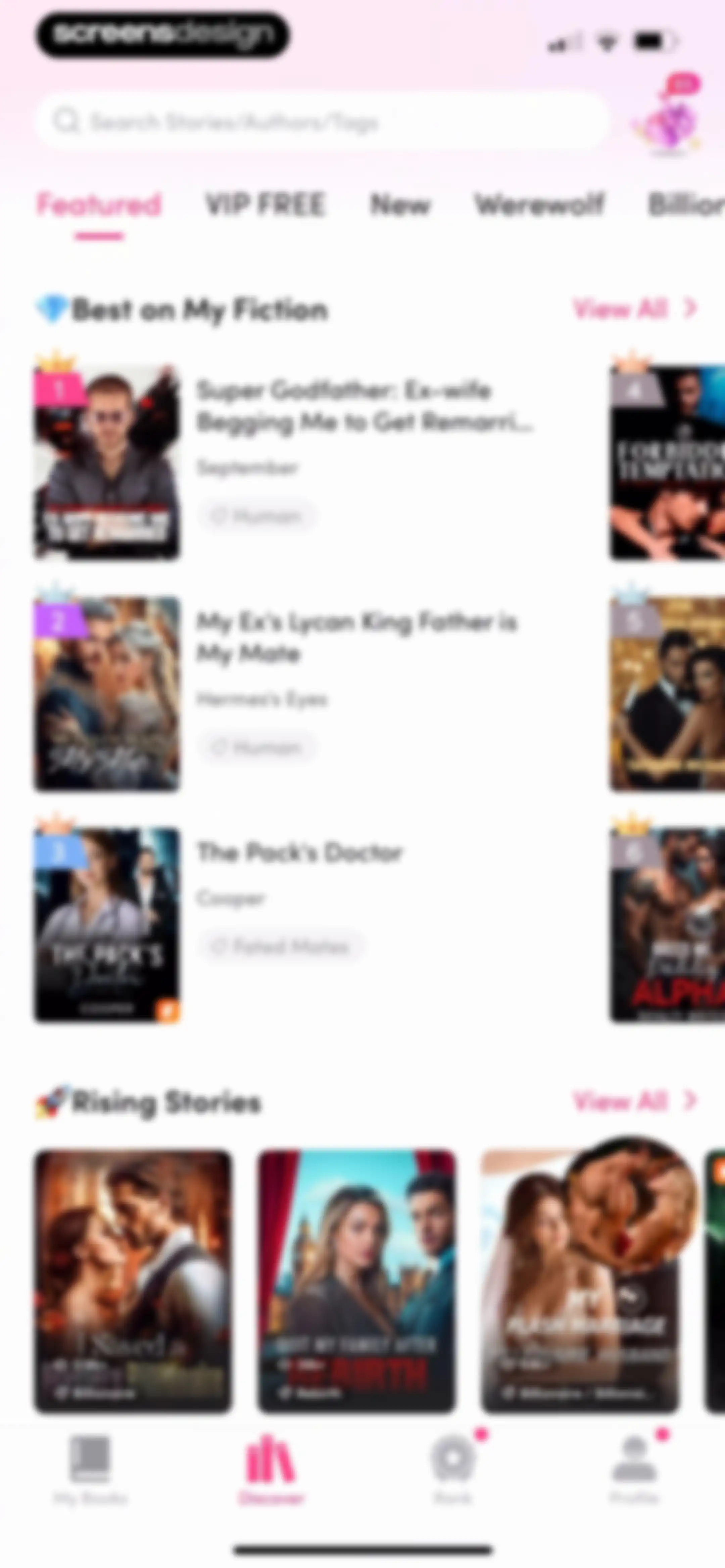 My Fiction: Stories & Novels screen 60