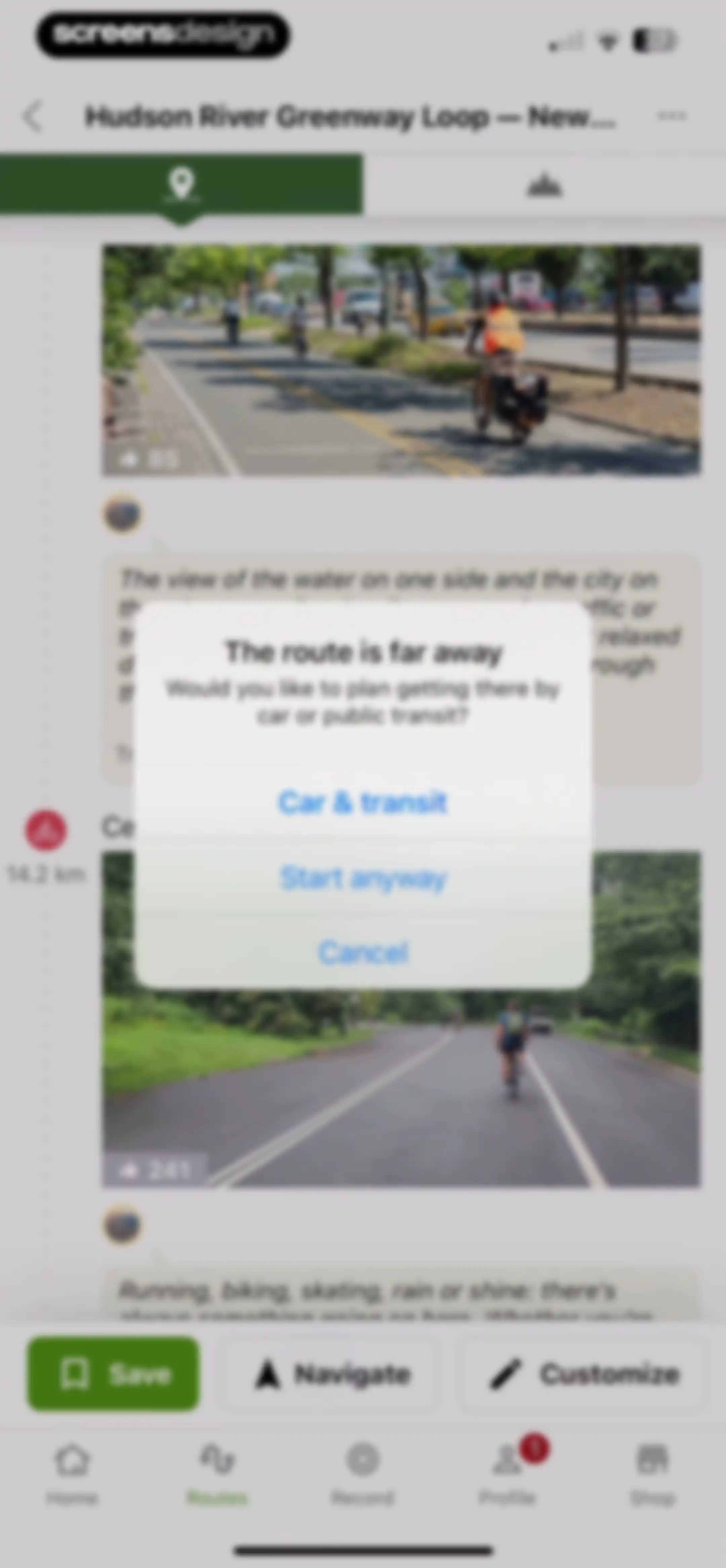 komoot - hike, bike & run screen 99