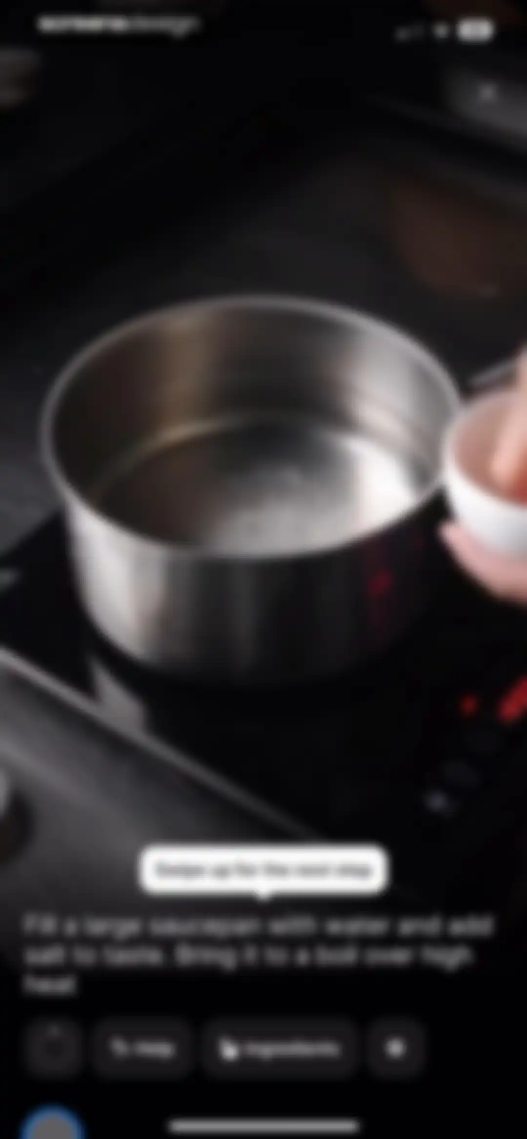 CREME: Create Memorable Meals screen 13