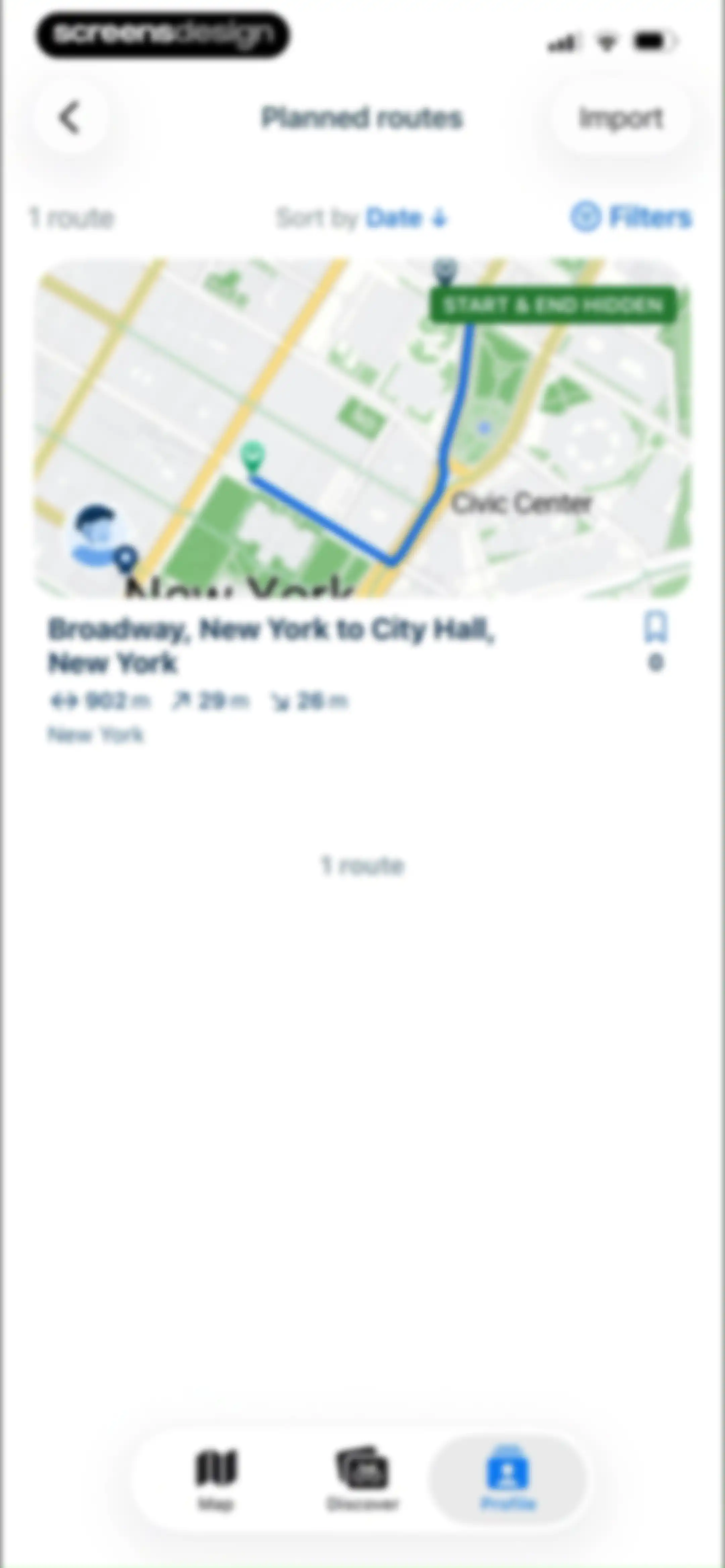 Bikemap: Bicycle Tracker & GPS screen 39