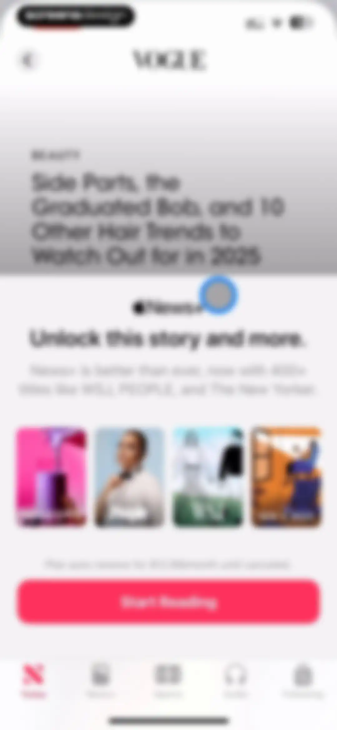 Apple News screen 108