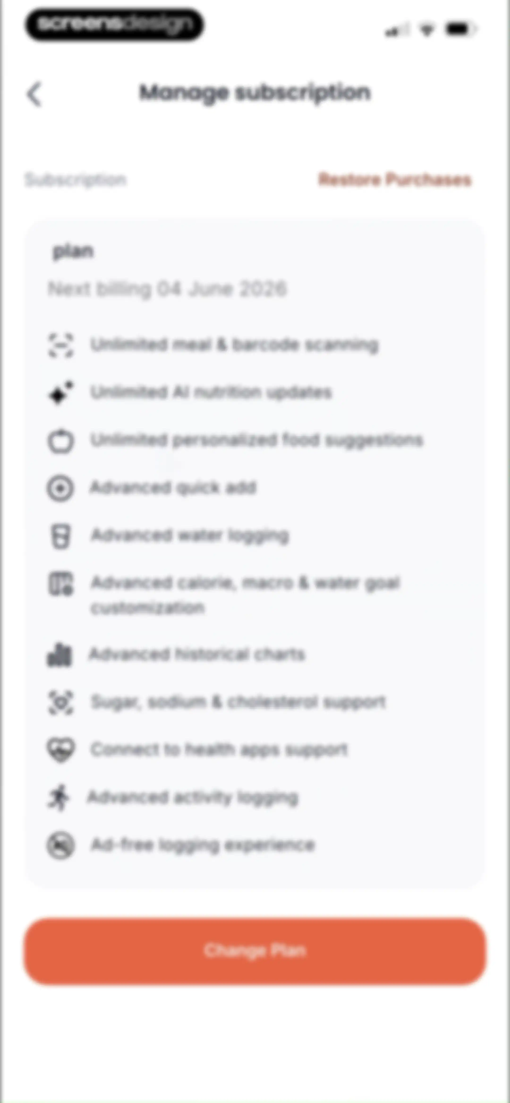 Kalguroo: AI Calorie Tracker screen 136