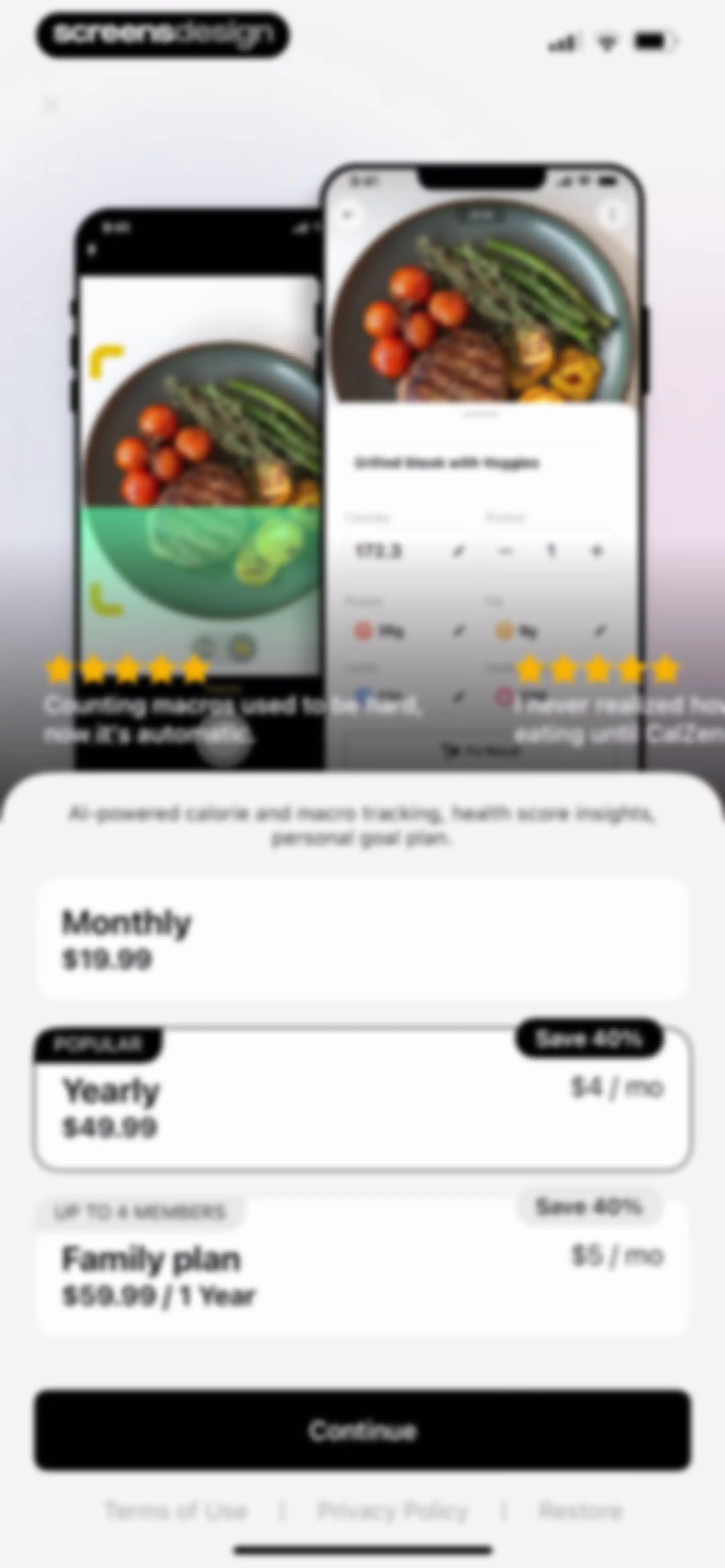 CalZen AI Food Calorie Counter screen 36
