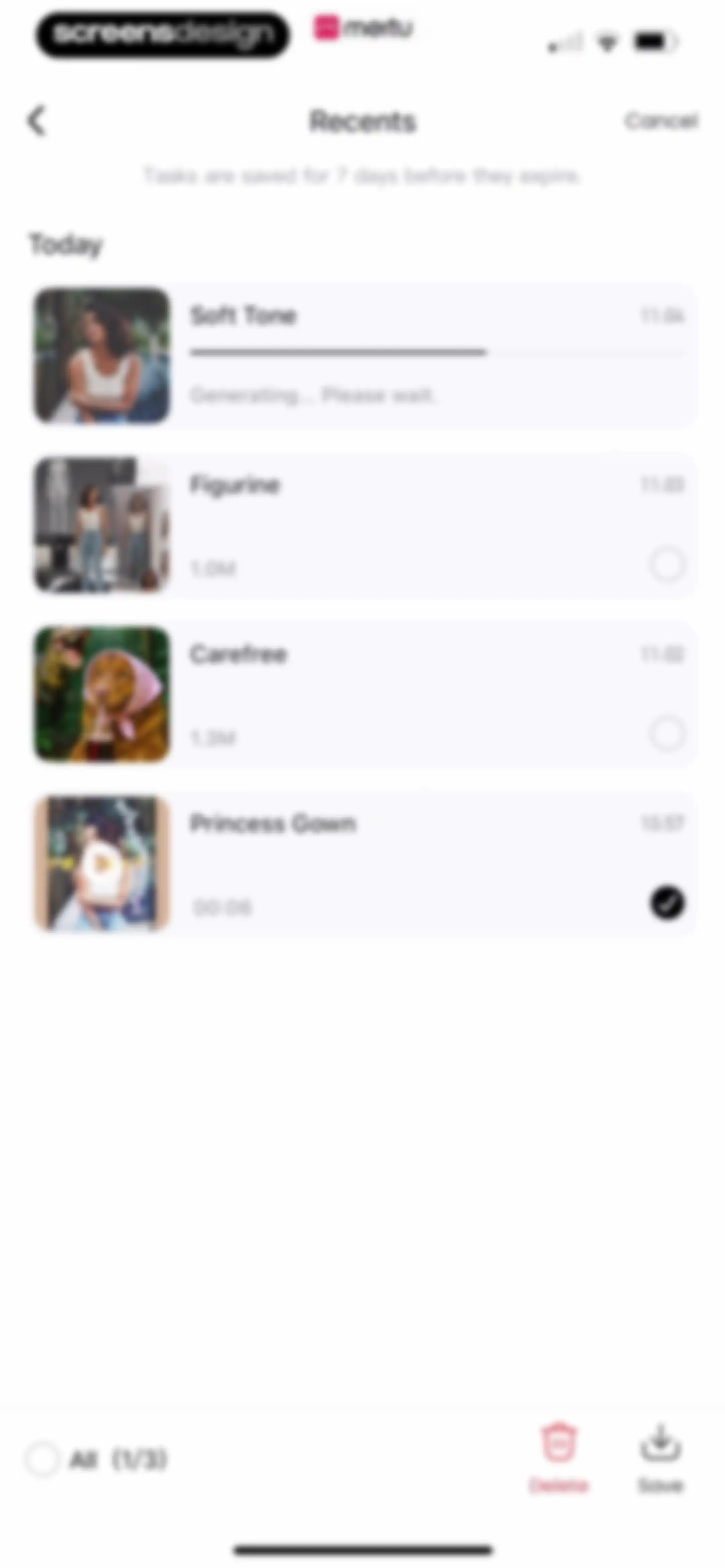 Meitu AI Photo & Video Editor screen 181