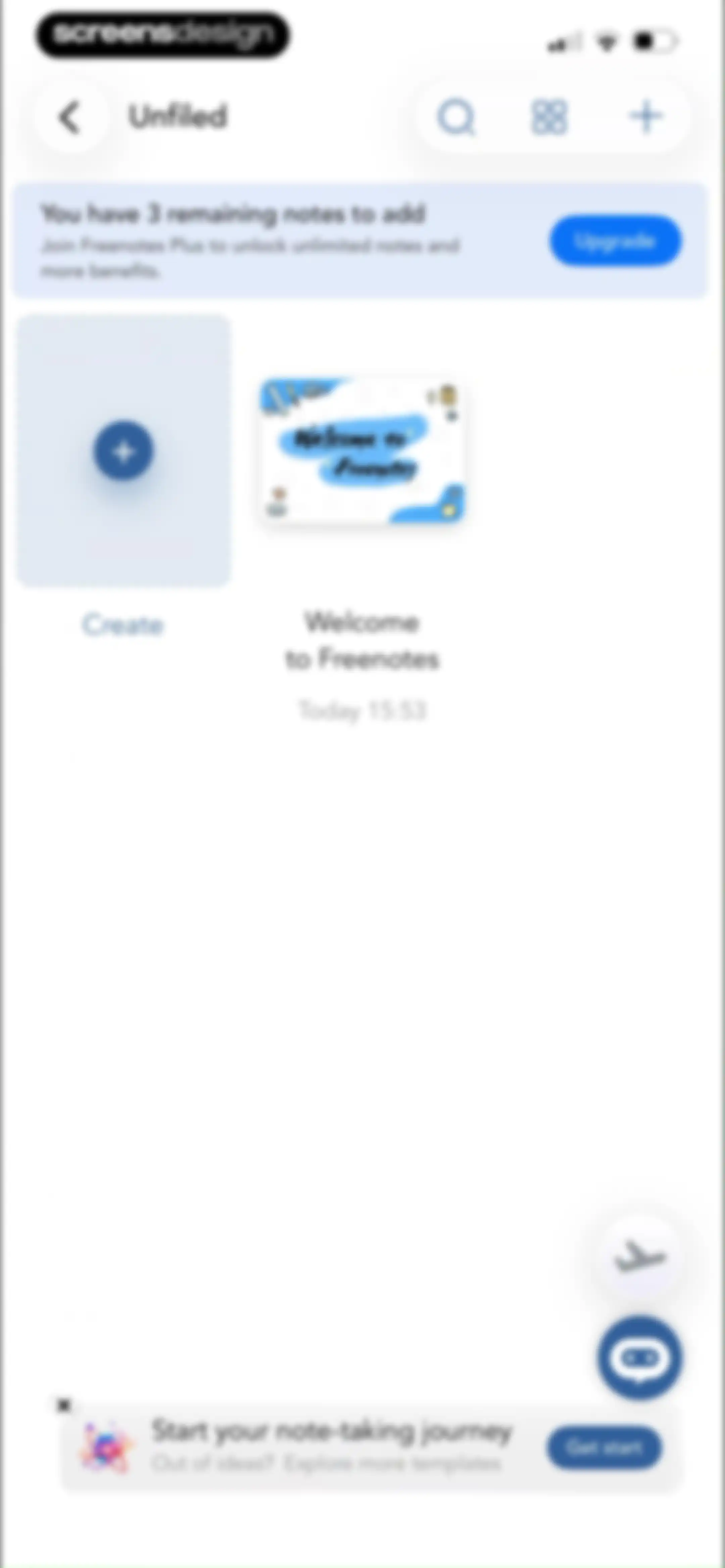 Freenotes®: AI Notes Taking screen 18