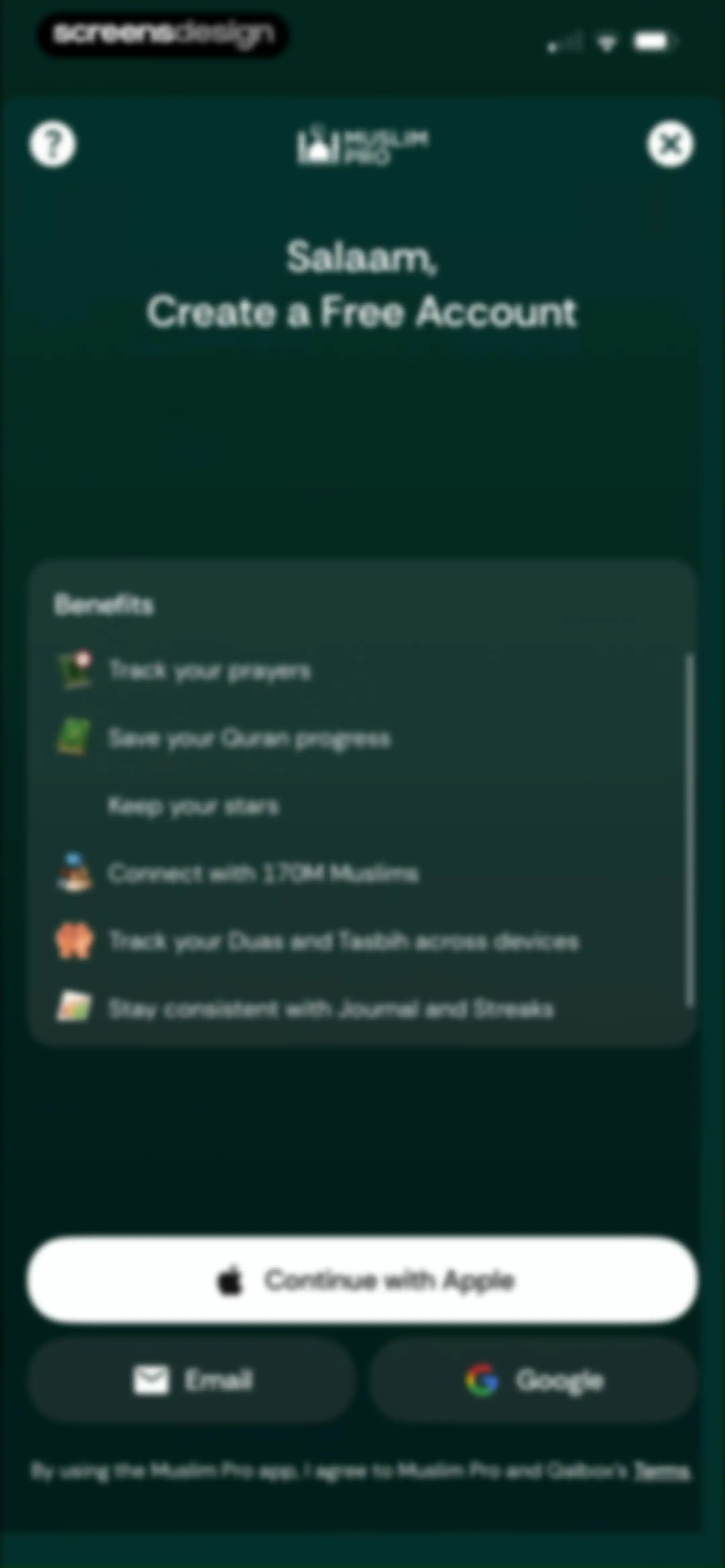 Muslim Pro: Quran & Athan screen 22