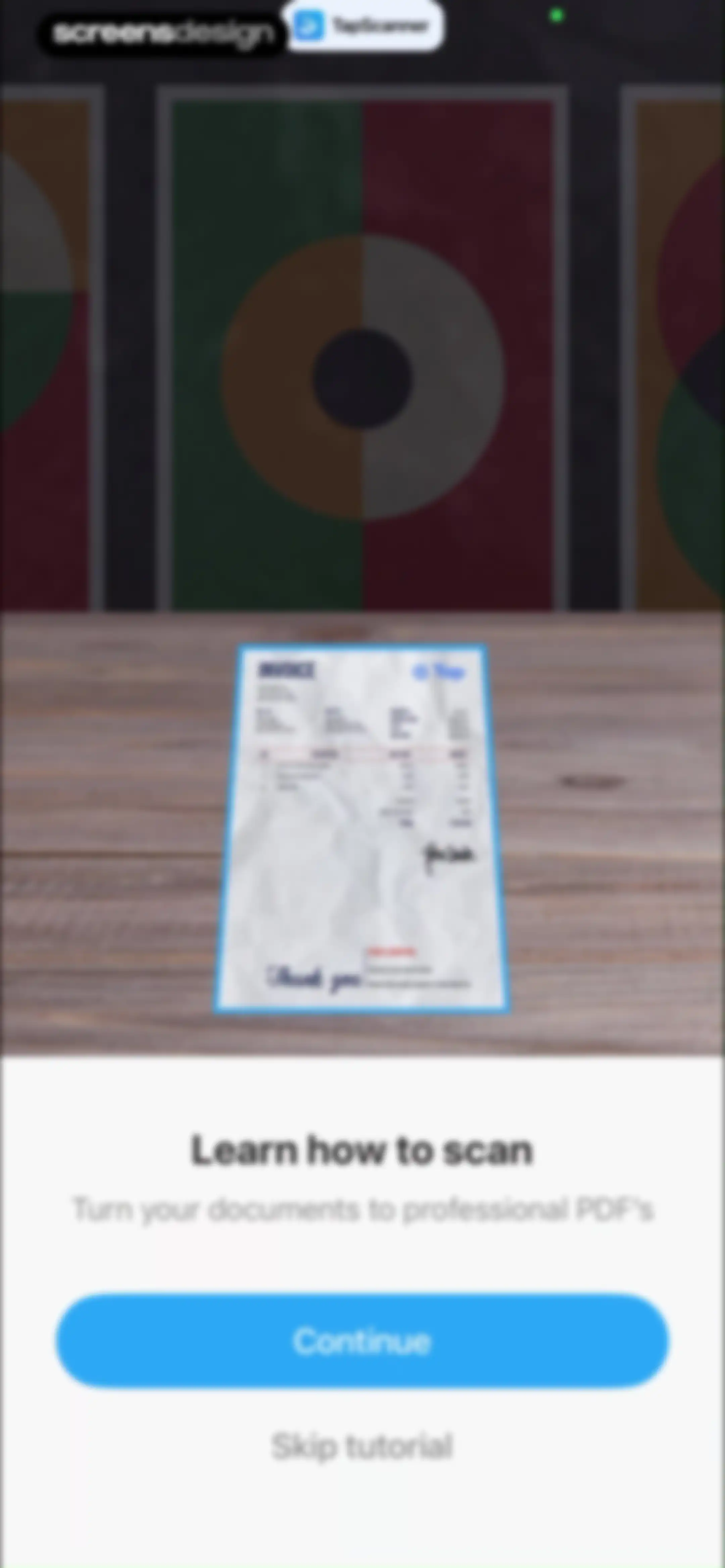 PDF Scanner App: TapScanner screen 20