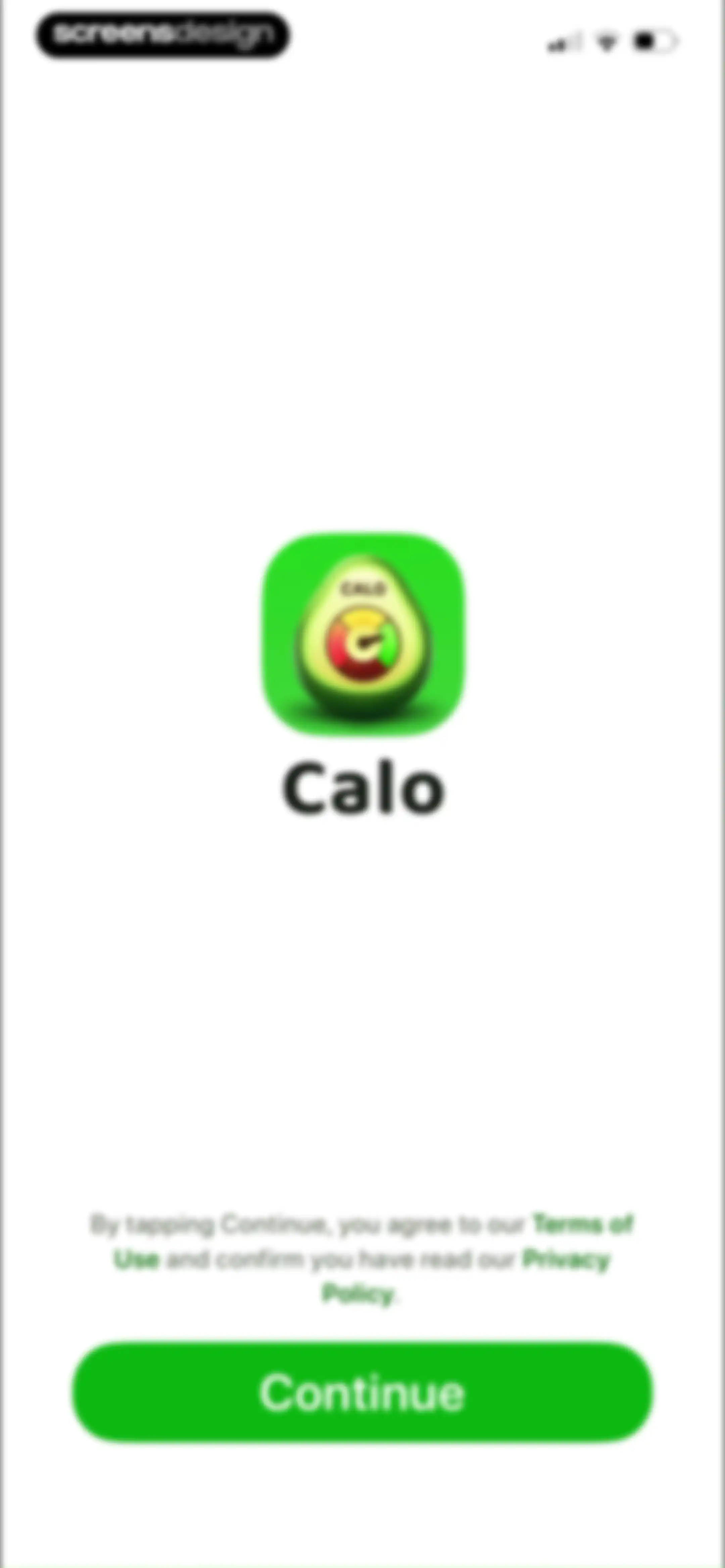 Calo: AI Food Calorie Counter screen 1