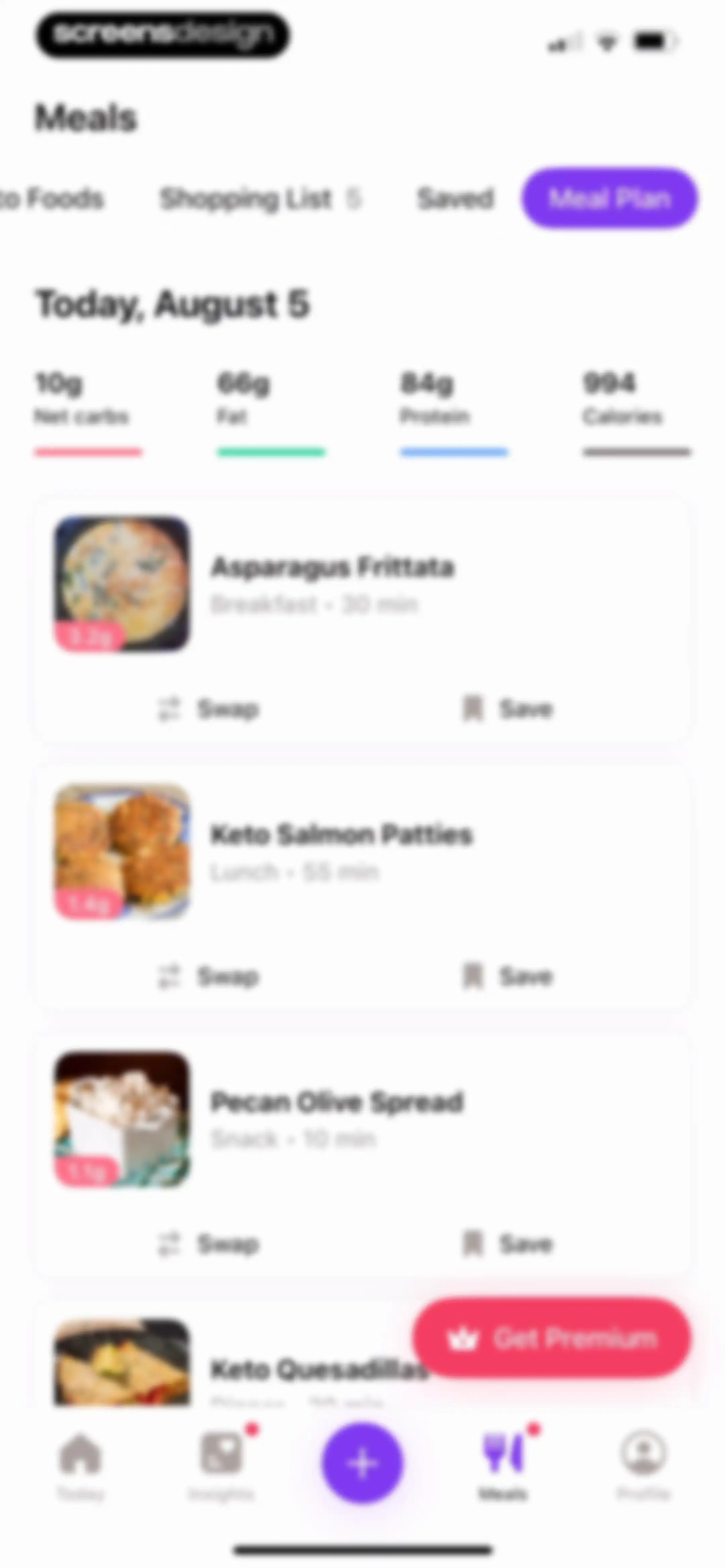 Keto Diet App － Carb Tracker screen 186