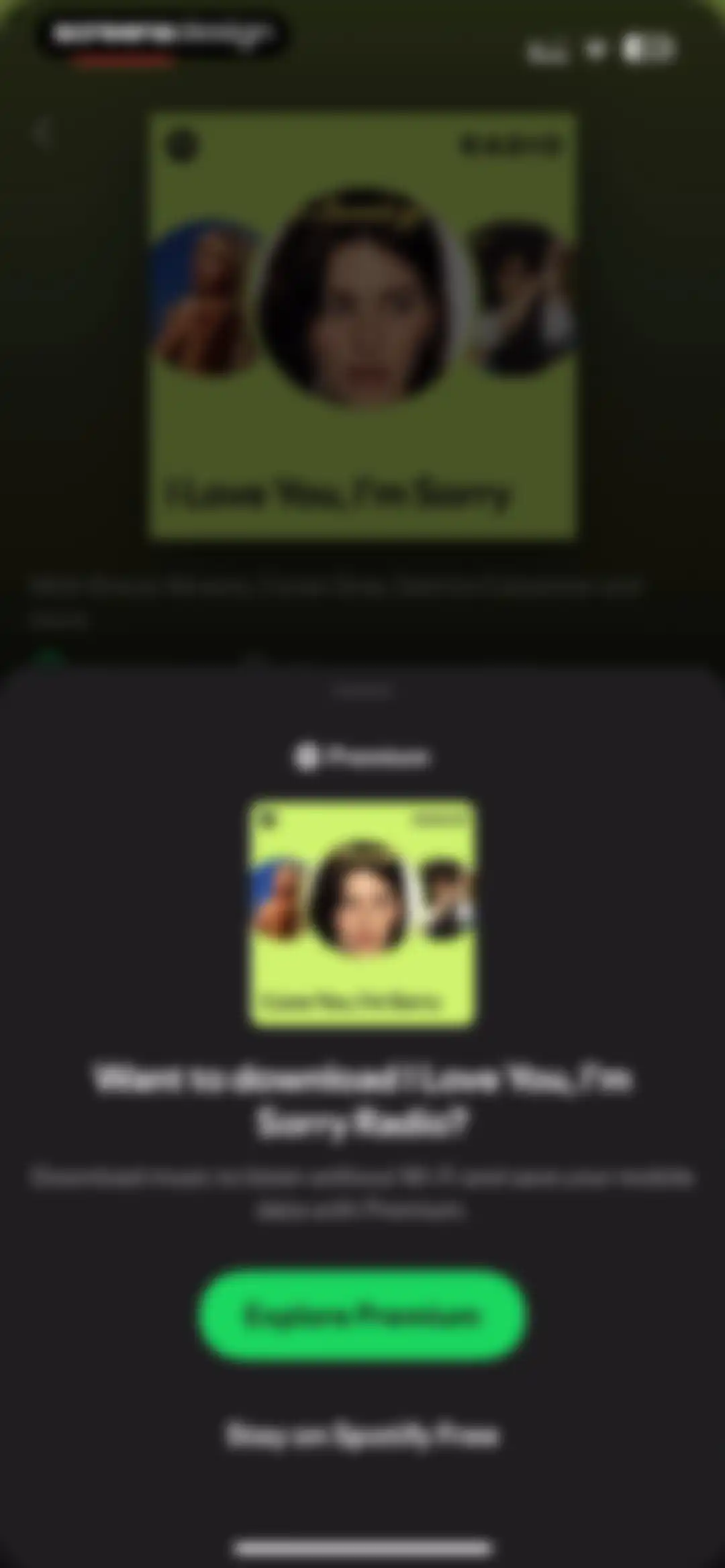 Spotify: Music and Podcasts screen 30