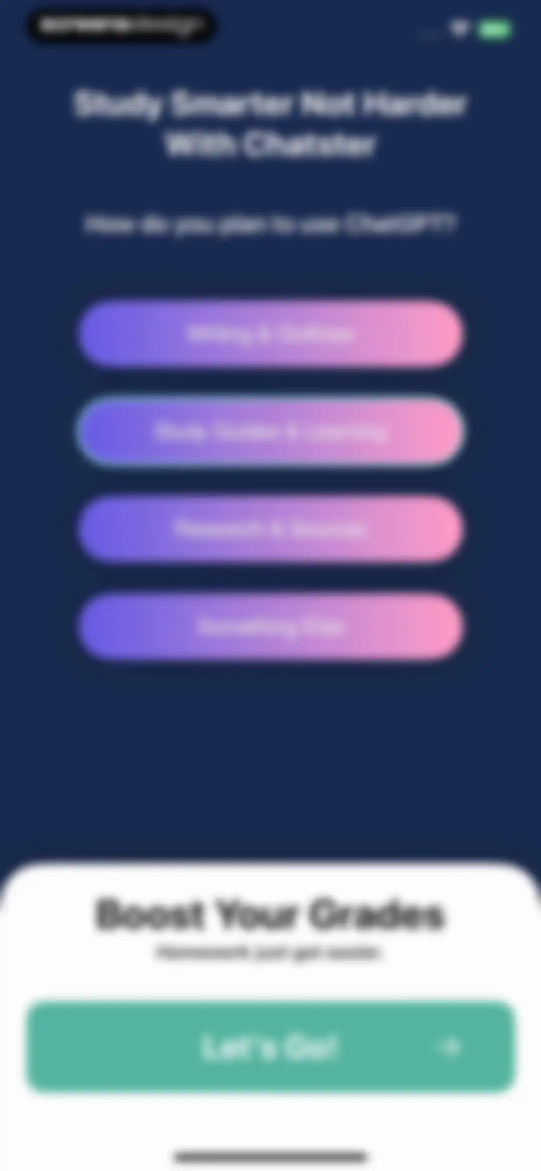 AI Assistant: Images & Writing screen 3