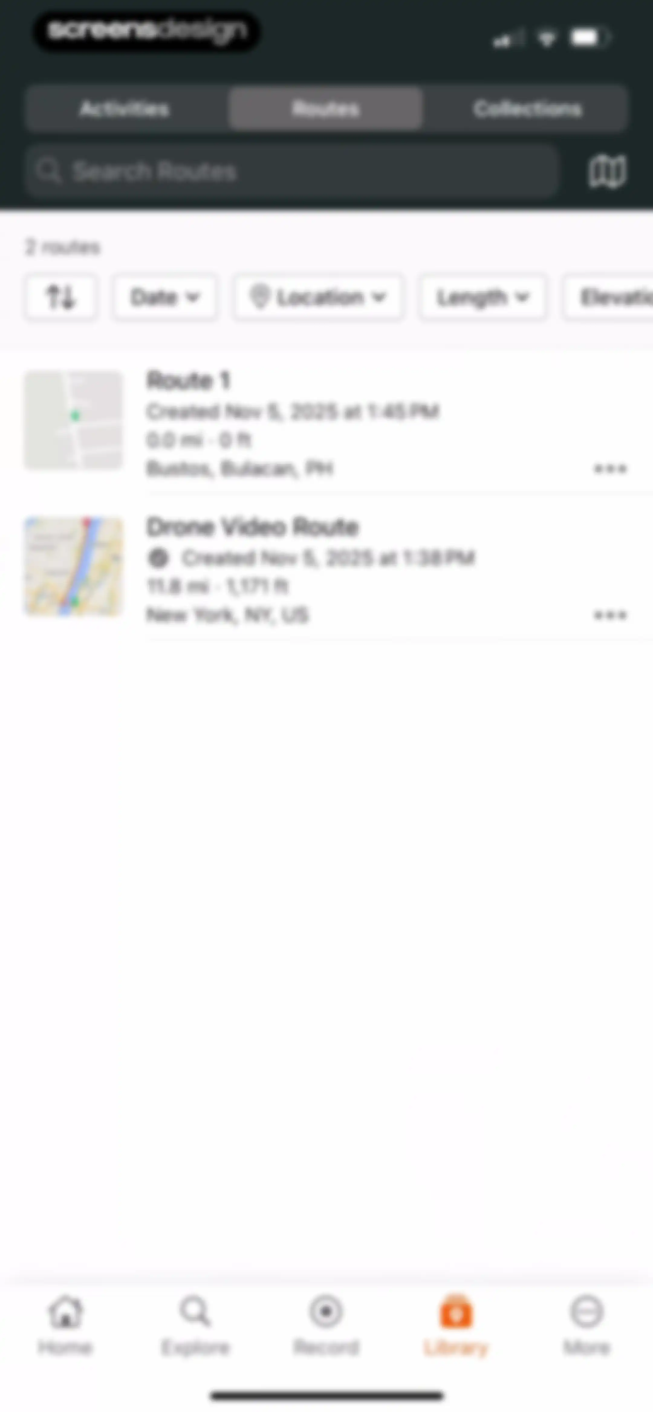 Ride with GPS: Bike Navigation screen 136
