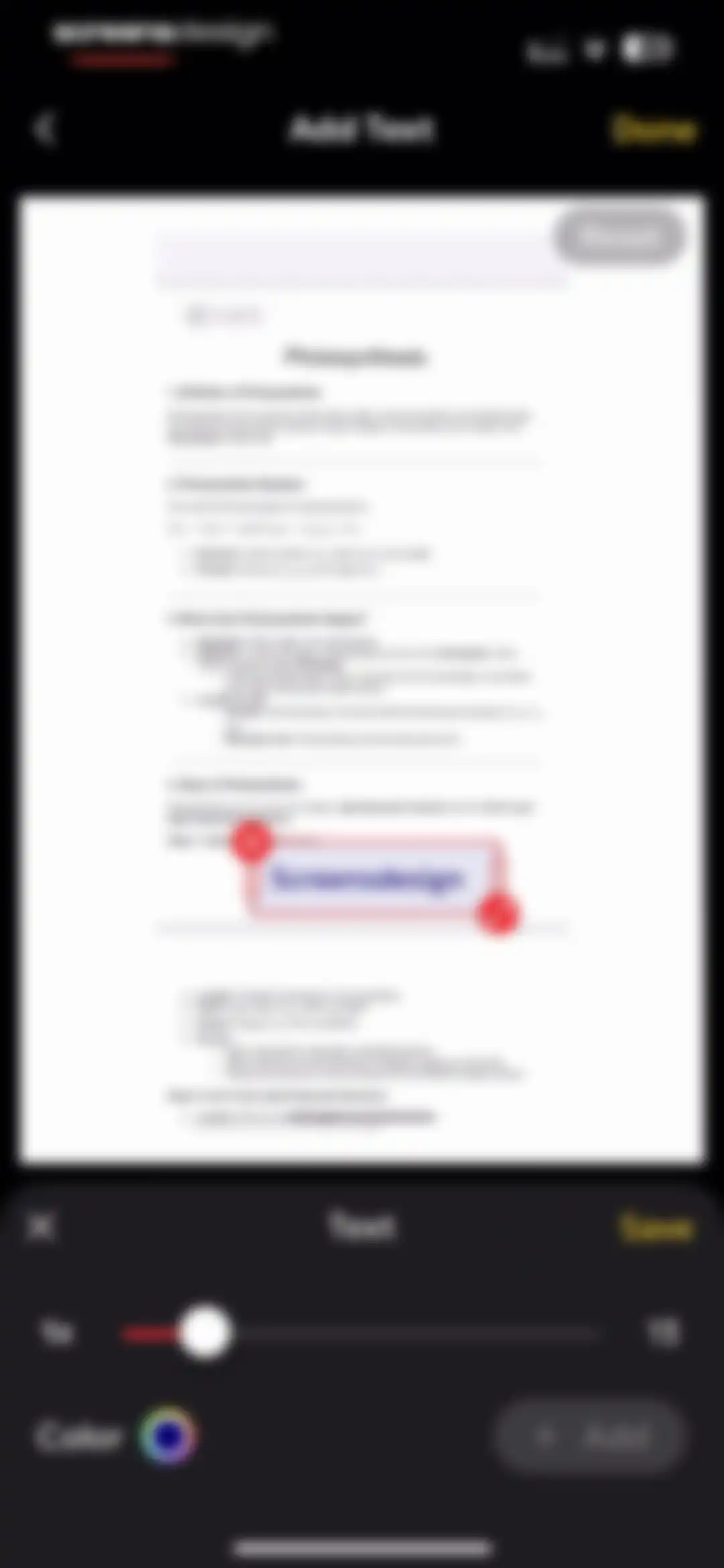 Image to PDF Converter · Edit screen 57