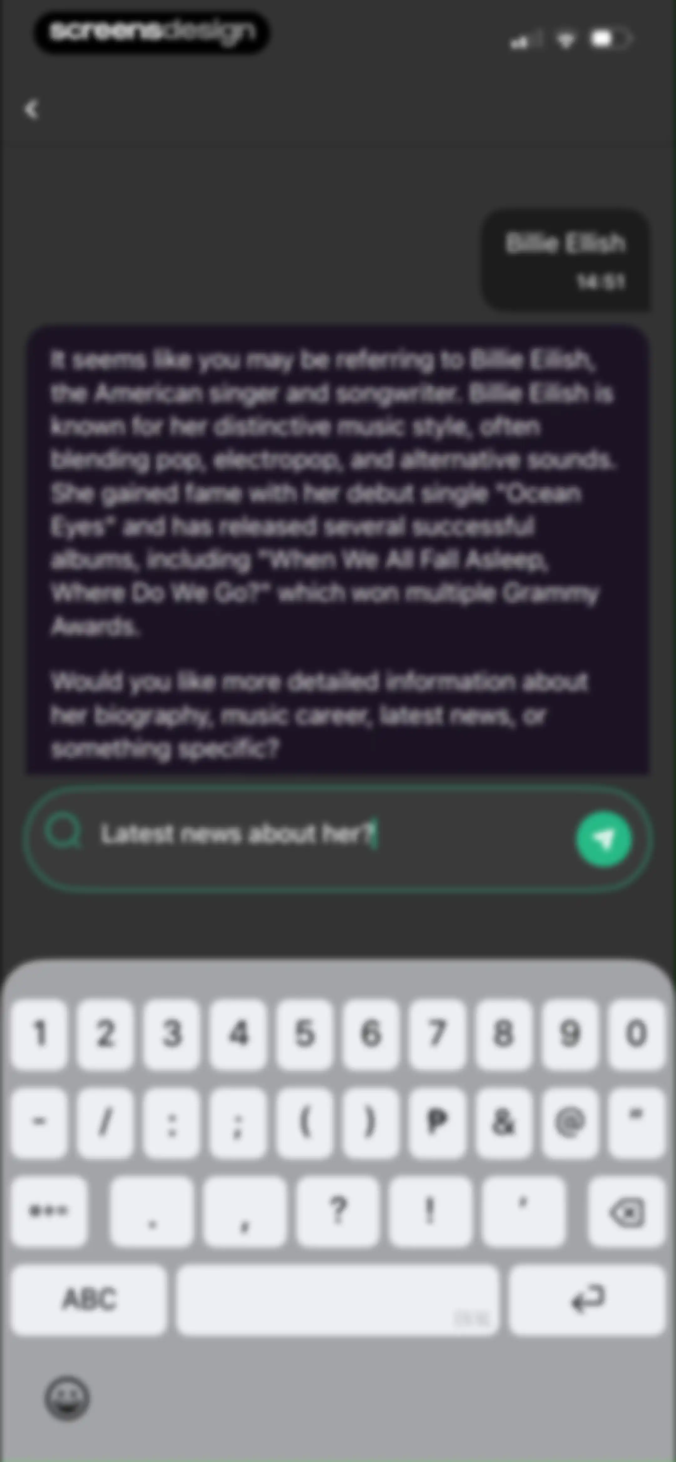 Ocean AI－Chatbot・Ask Anything screen 18