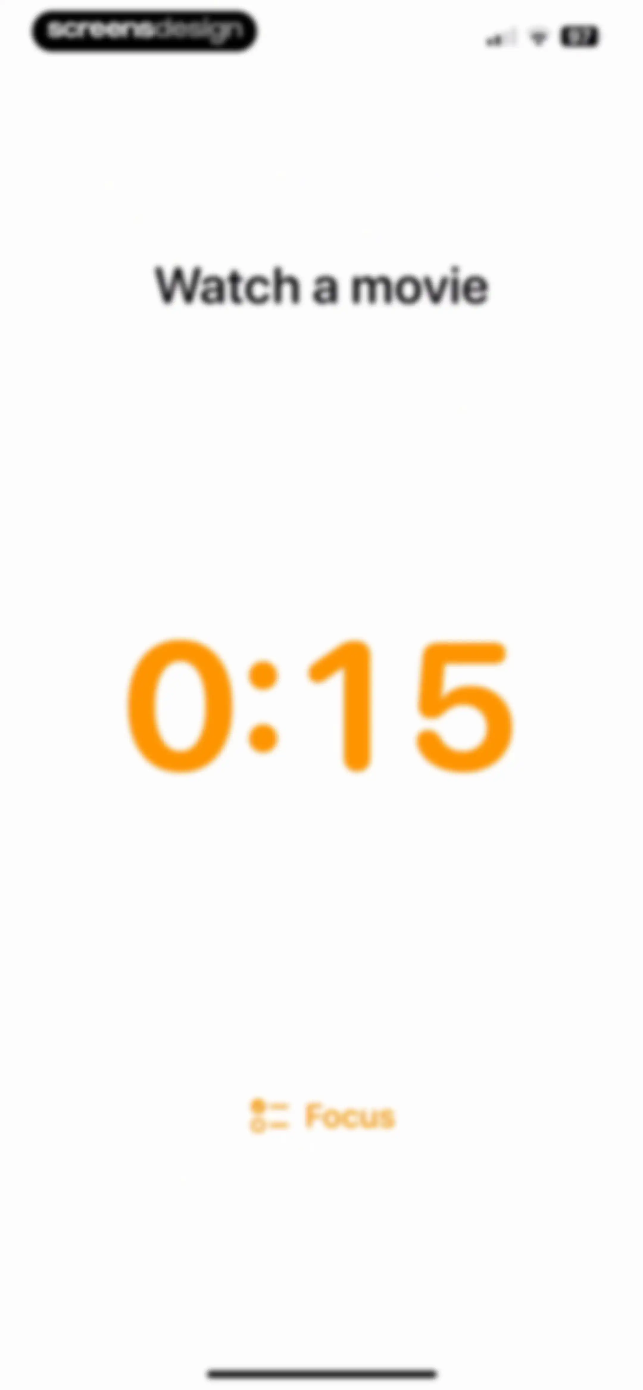 Focused Work - Pomodoro Timer screen 100