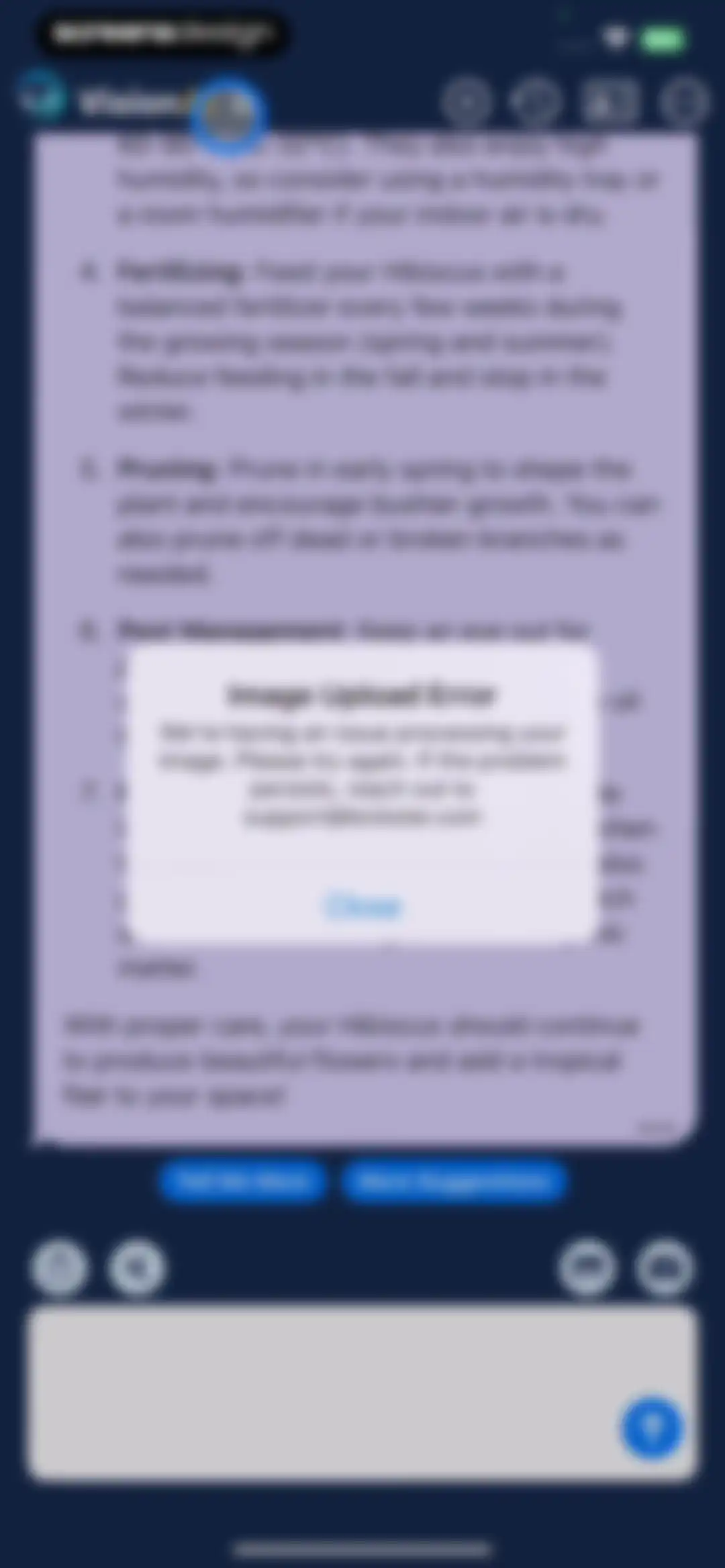 AI Assistant: Images & Writing screen 53