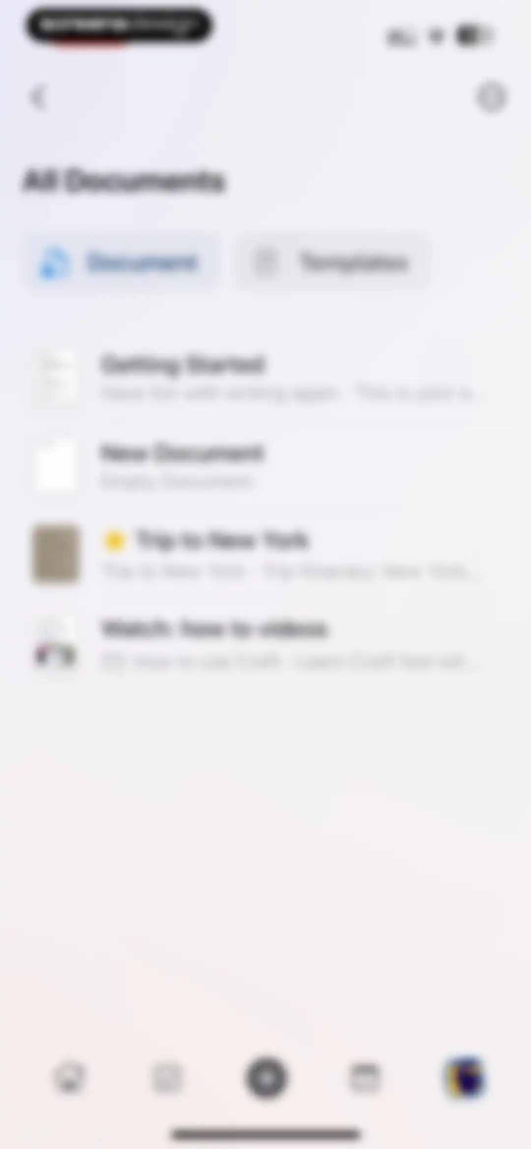 Craft: Notes, Documents, AI screen 129