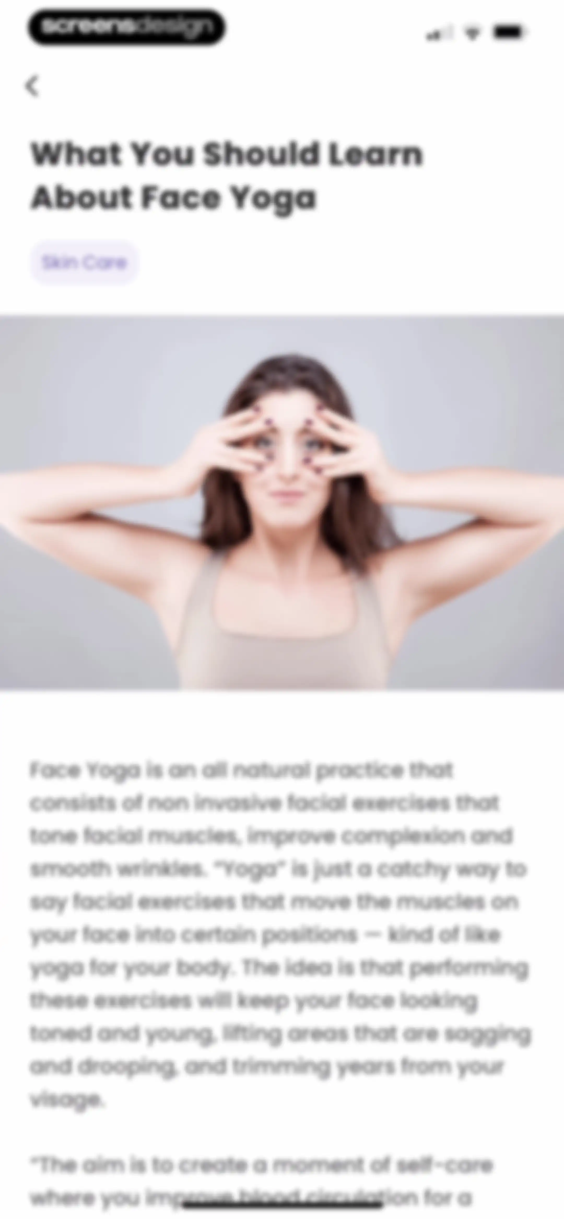 FaceYogi - Face Yoga, Massage screen 178