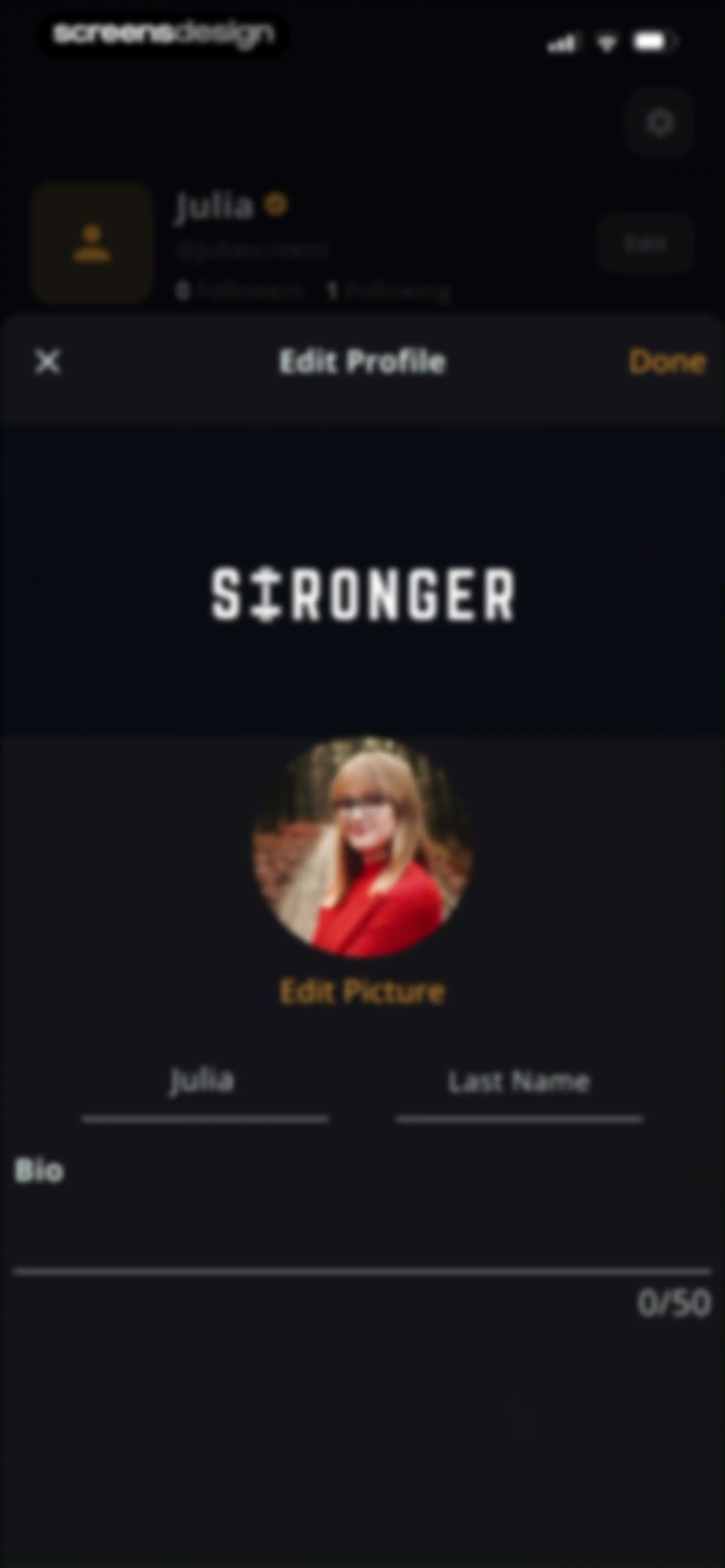 Stronger - Gym Workout Planner screen 174