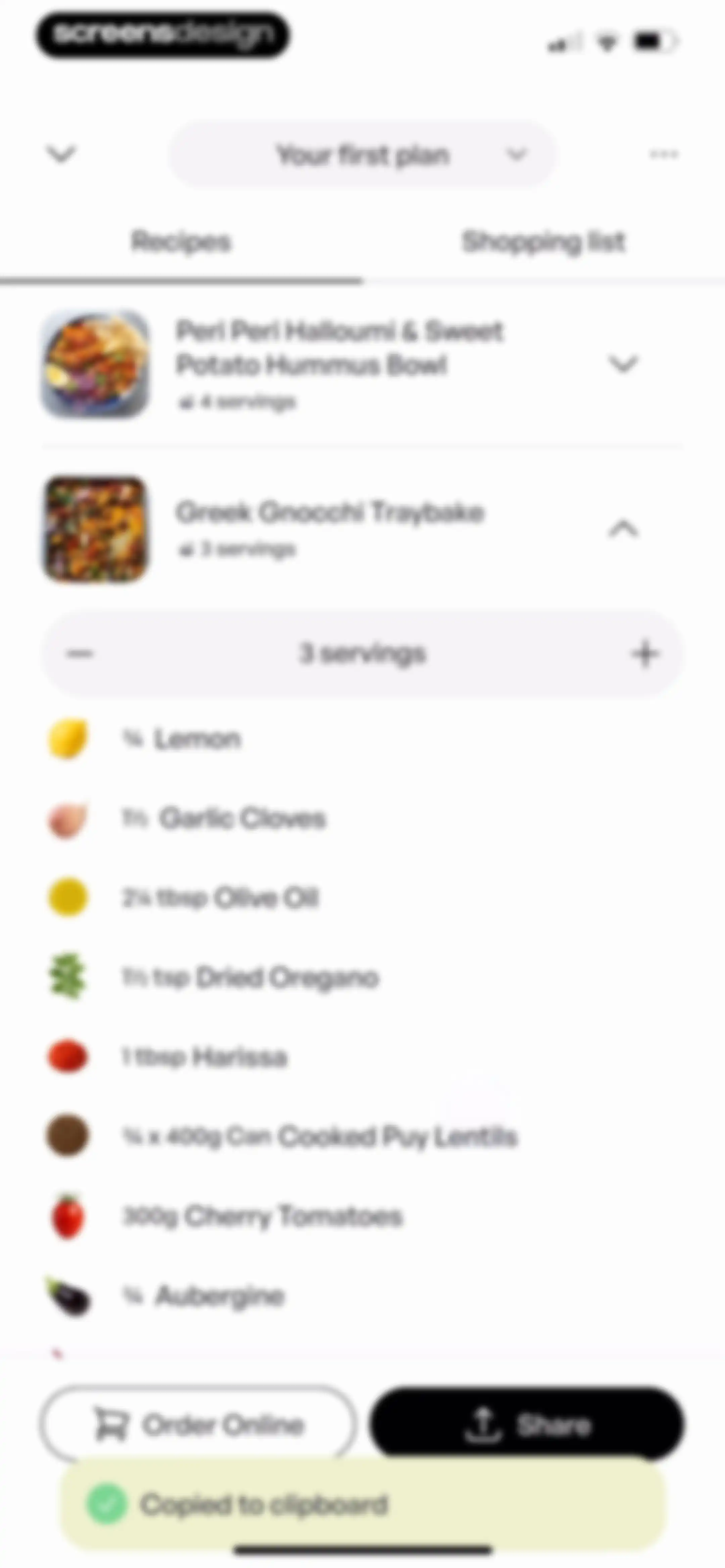 Mob: Meal Planner and Recipes screen 28