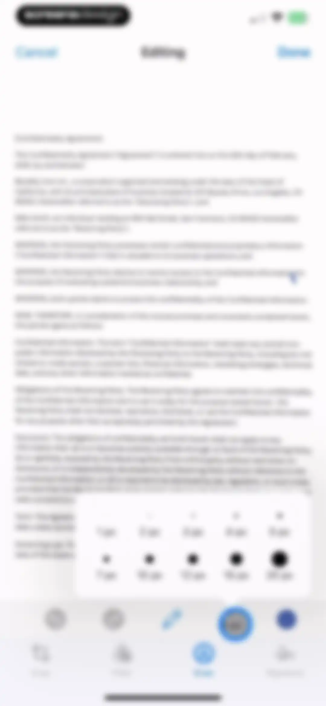 iScan - PDF & Document Scanner screen 21