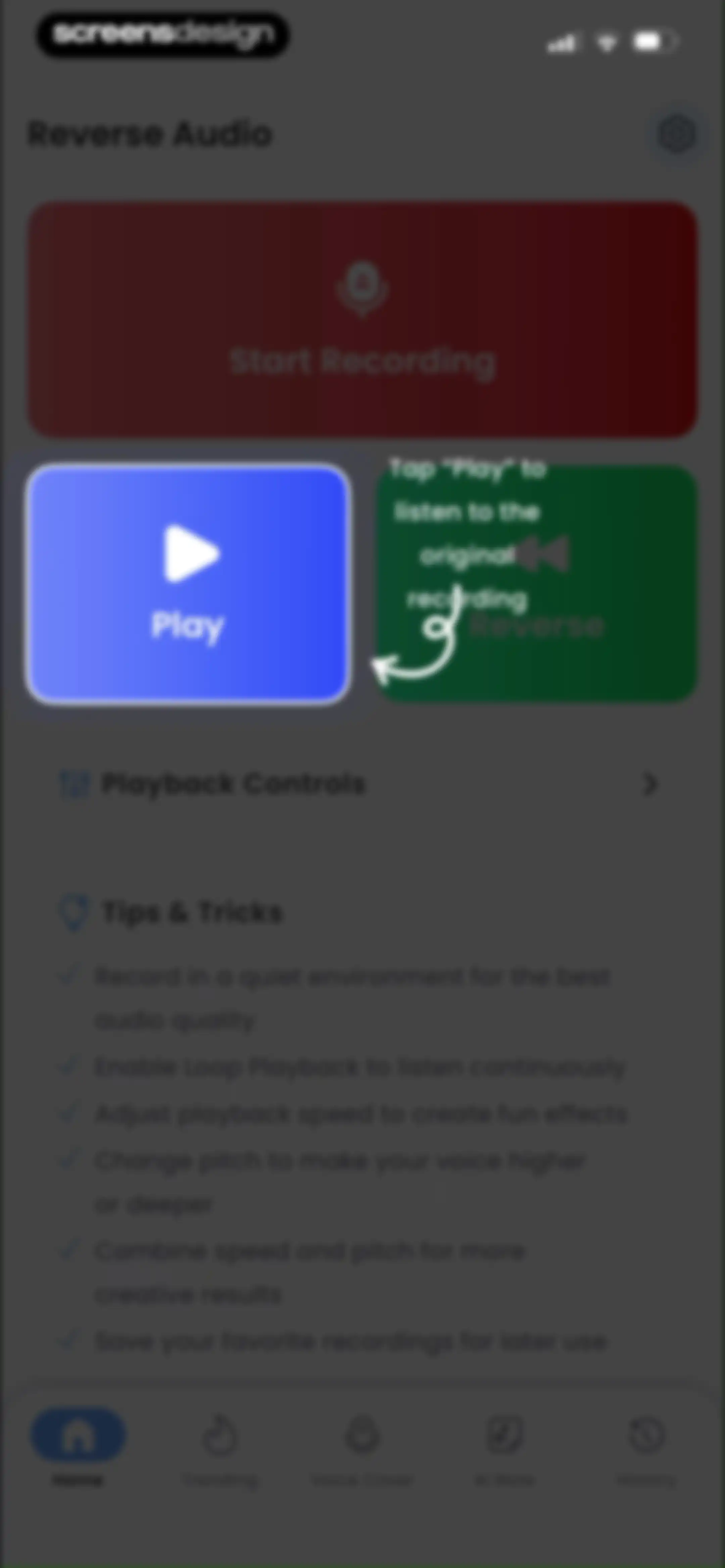 Reverse Audio: Sing Challenge screen 15