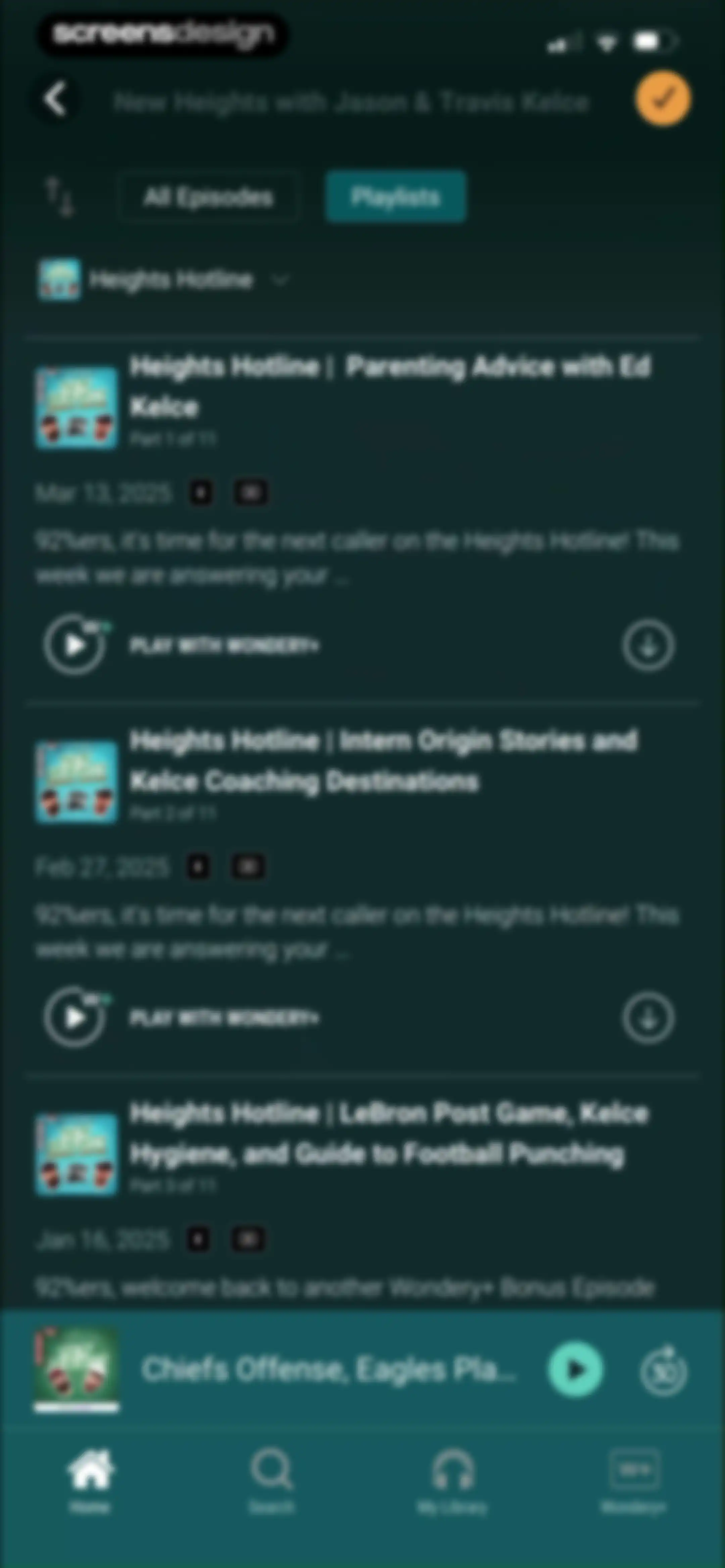 Wondery: Must-Hear Podcasts screen 24
