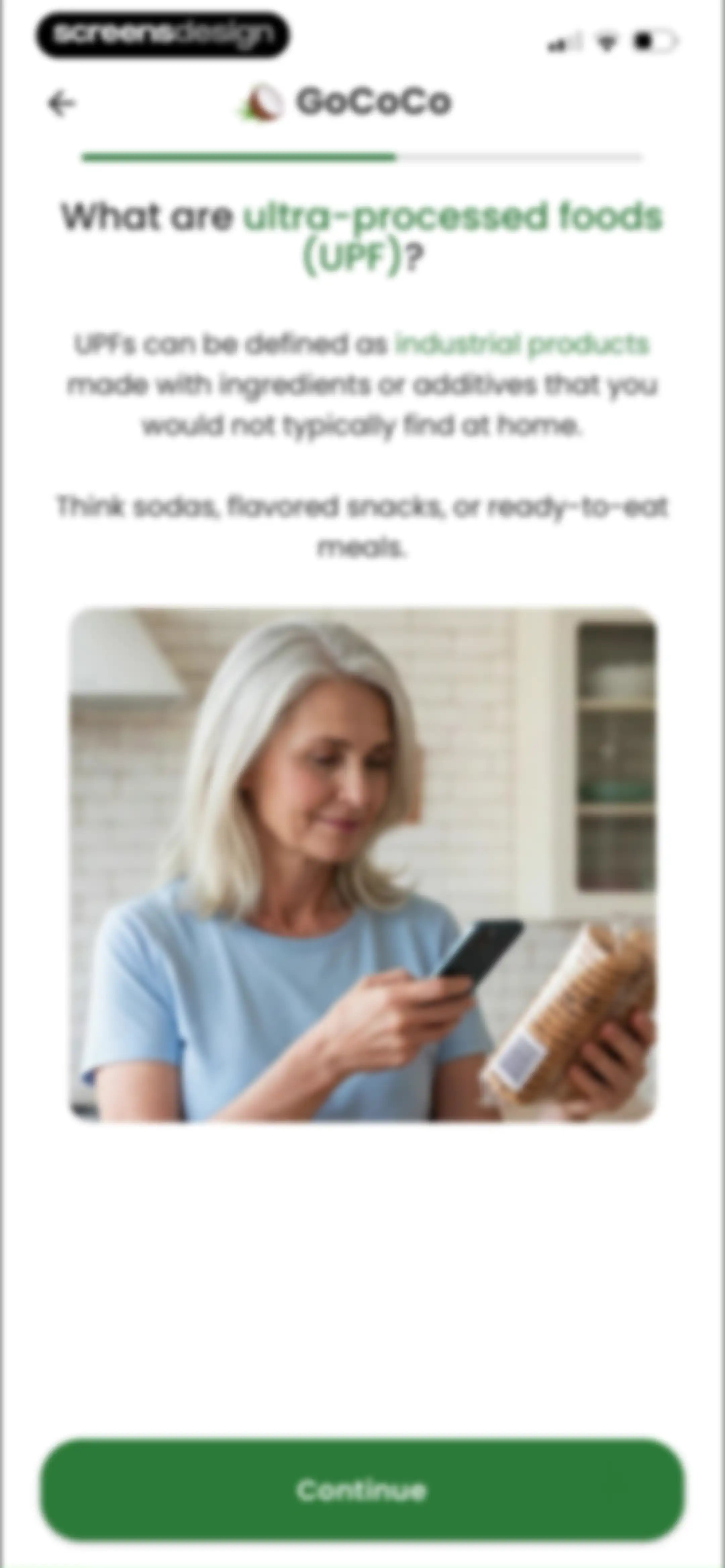 Diabetes food tracker - Gococo screen 23