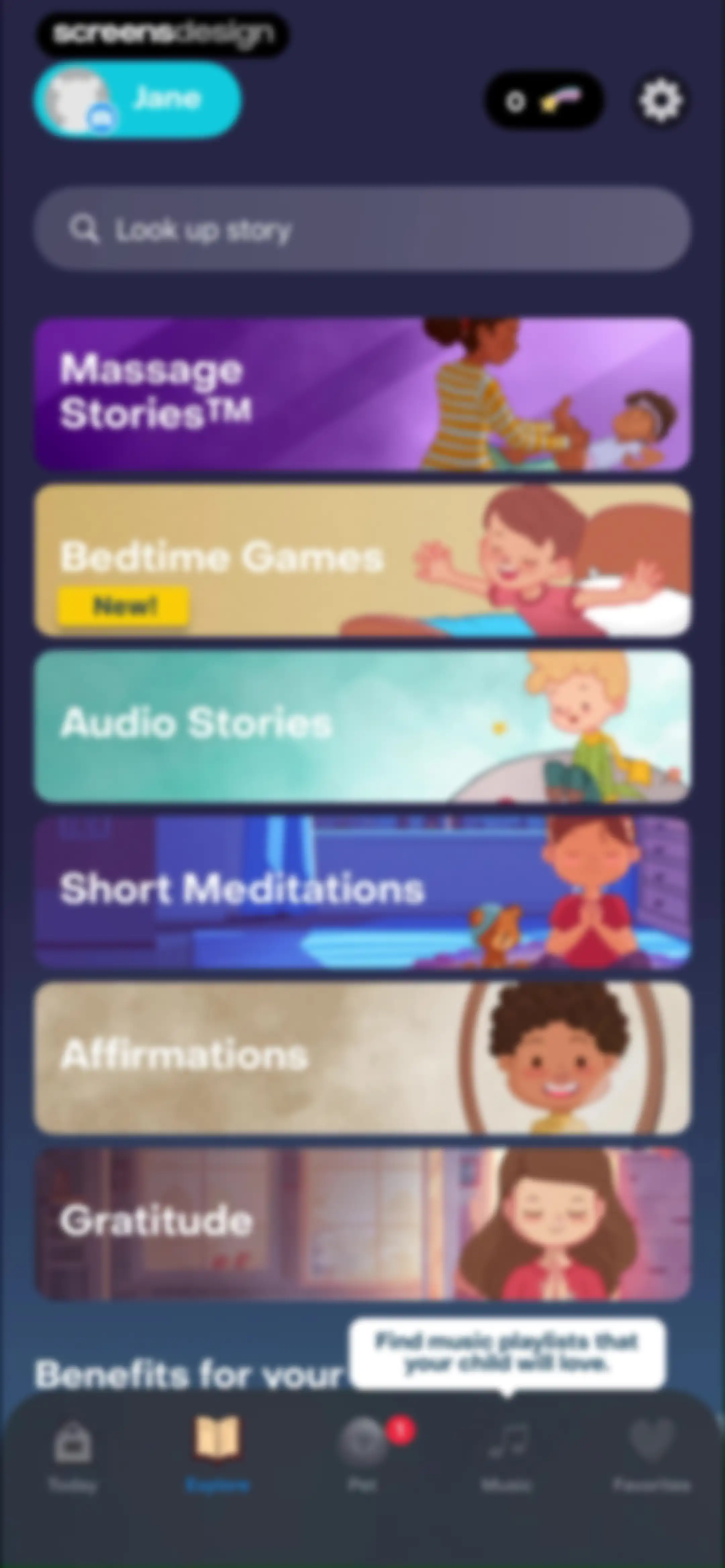 Storybook: Sleep & Meditation screen 90