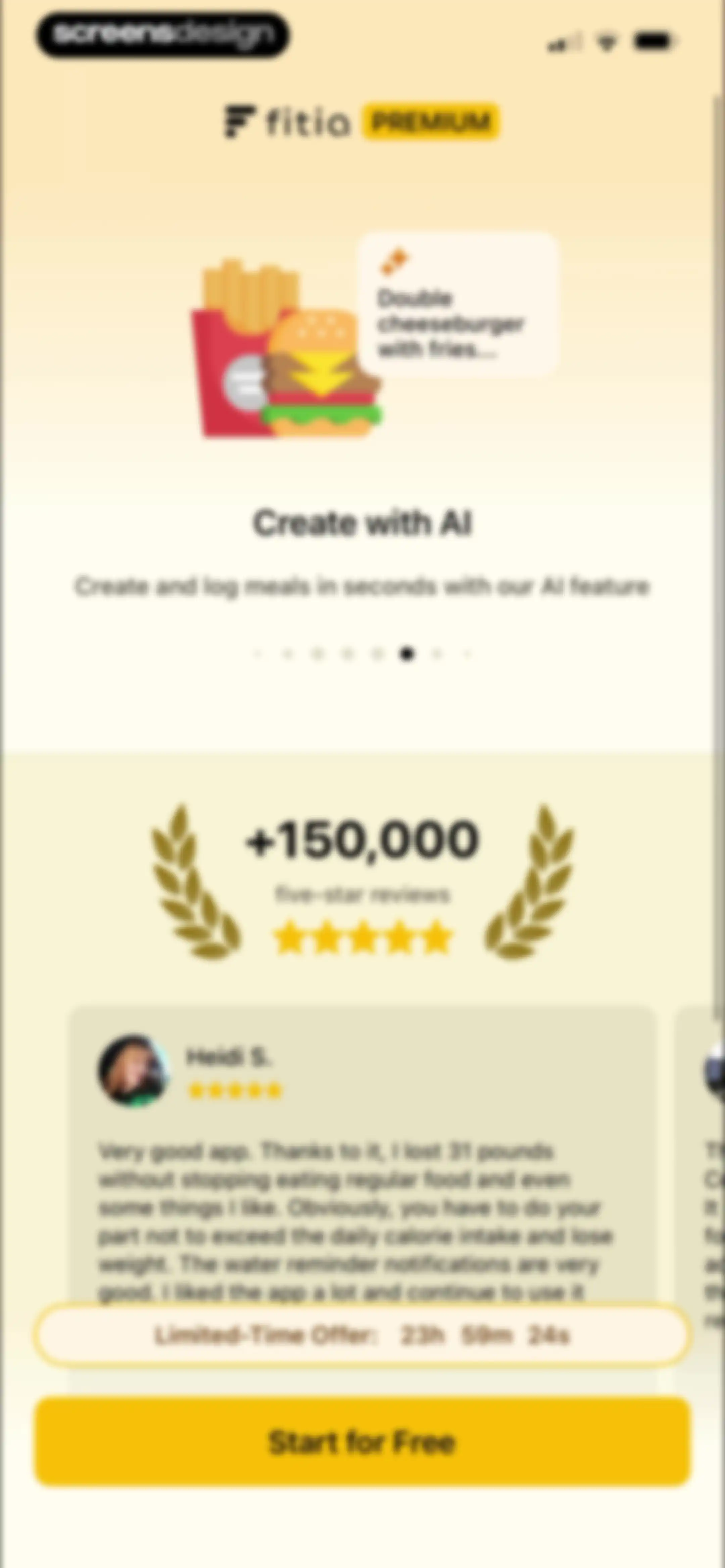 Fitia: Calorie Counter & Diet screen 43