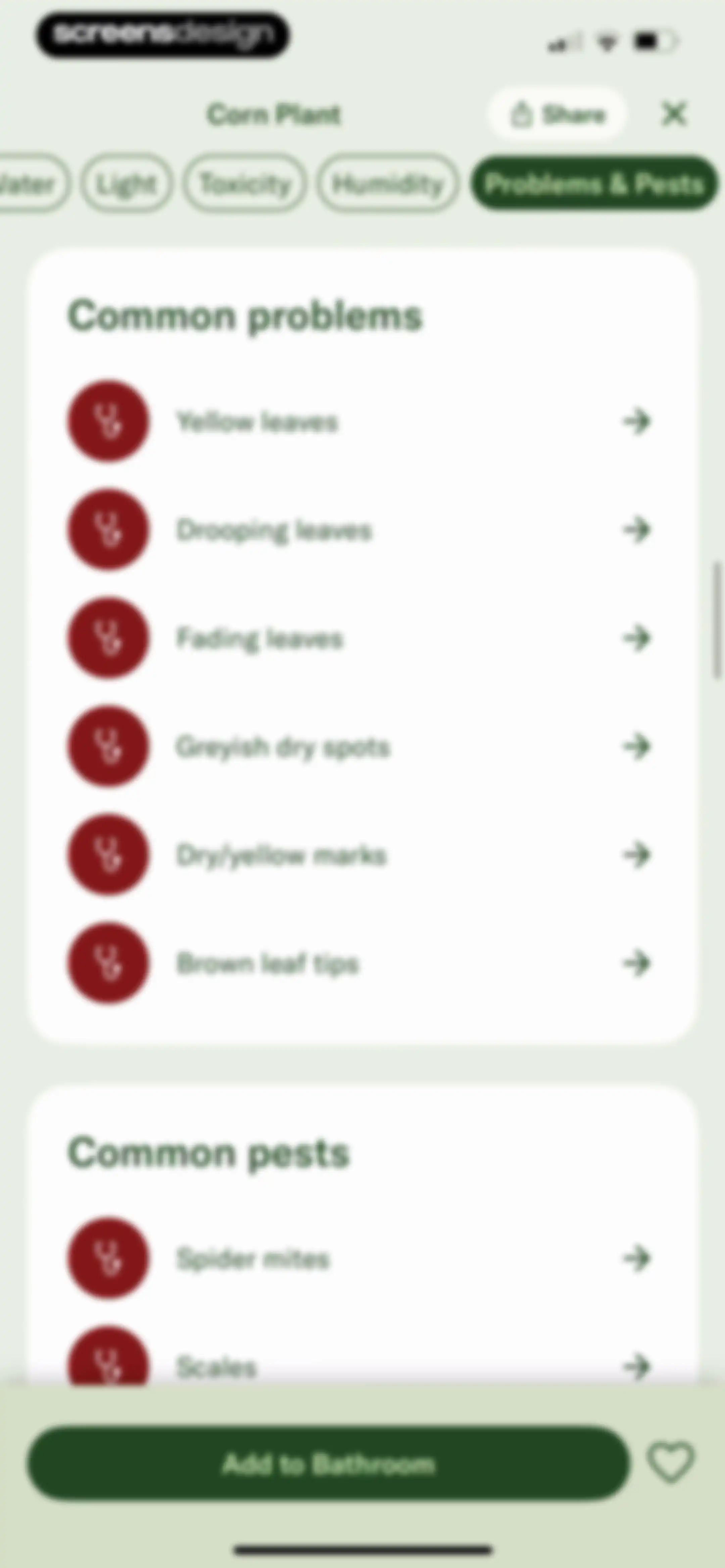 Planta: Plant & Garden Care screen 143